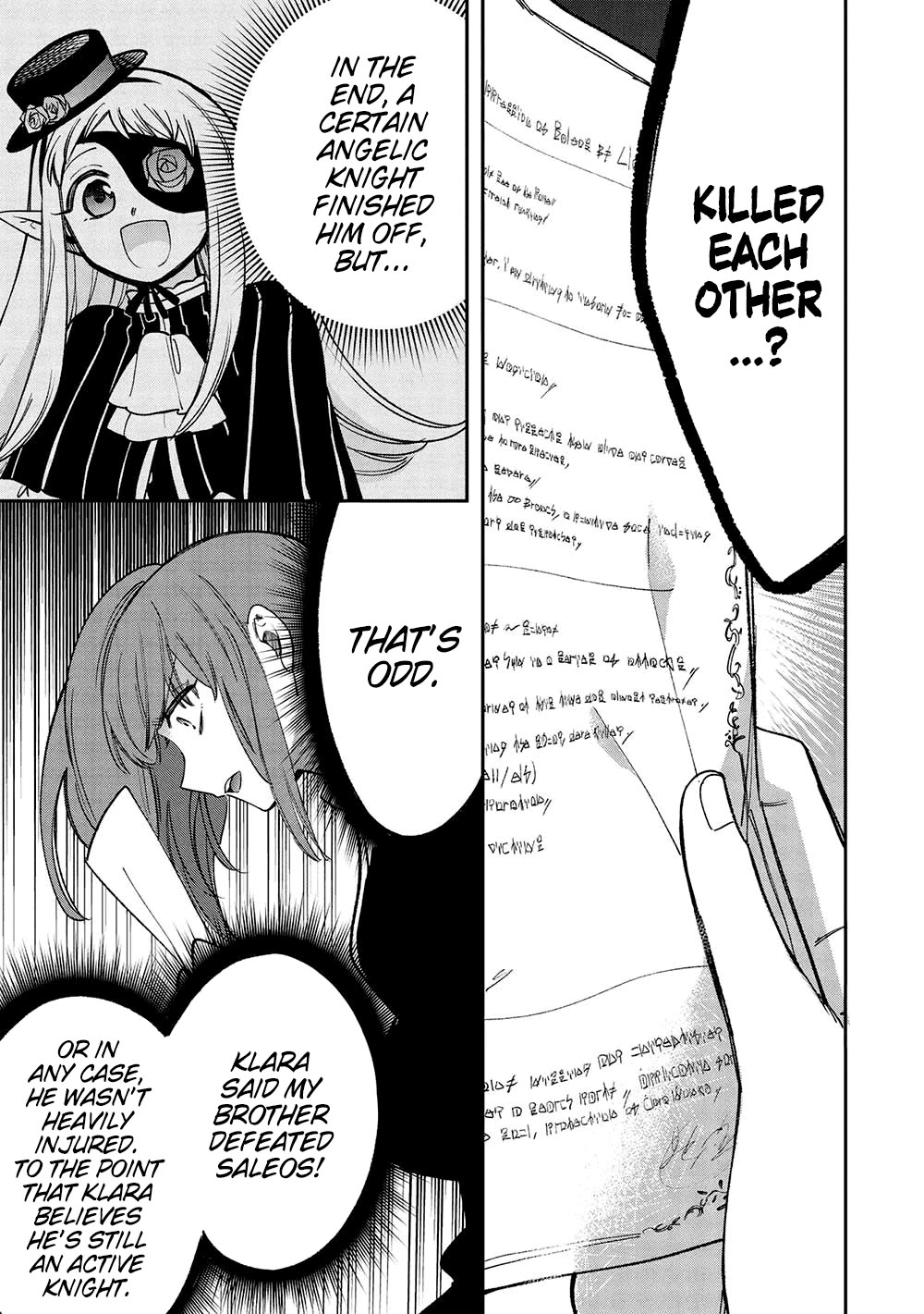 A Villain's Dilemma: How to Not Meddle too Much with a Clumsy Holy Knight's Life Chapter 18 page 26 - Chapter 18: It Seems That Clumsiness Is Both a Magnet and an Infectious Disease Among Angelic Knights (1)
