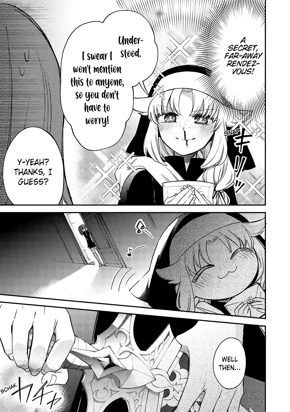 A Villain's Dilemma: How to Not Meddle too Much with a Clumsy Holy Knight's Life Chapter 18 page 30 - Chapter 18: It Seems That Clumsiness Is Both a Magnet and an Infectious Disease Among Angelic Knights (1)