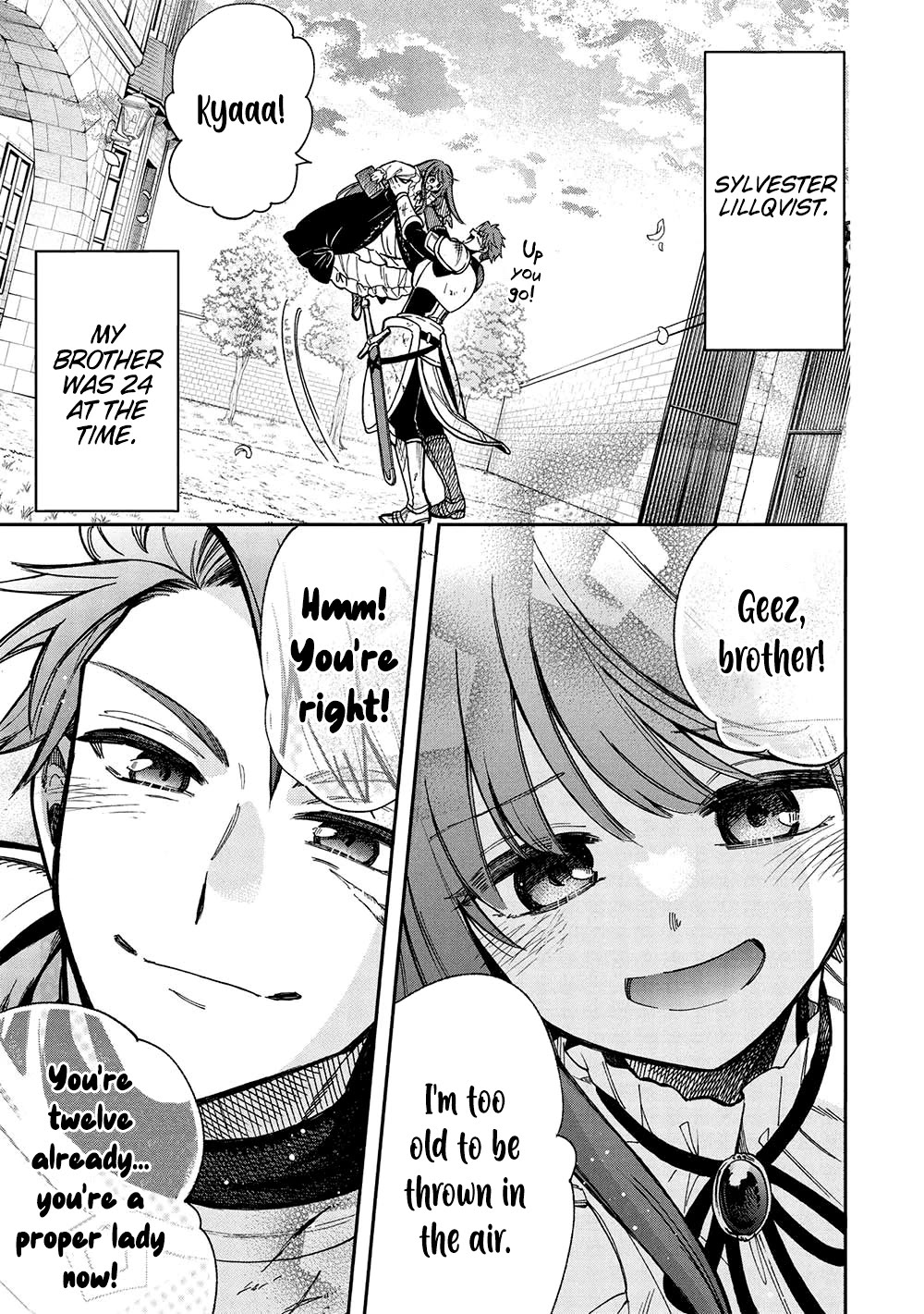 A Villain's Dilemma: How to Not Meddle too Much with a Clumsy Holy Knight's Life Chapter 18 page 4 - Chapter 18: It Seems That Clumsiness Is Both a Magnet and an Infectious Disease Among Angelic Knights (1)