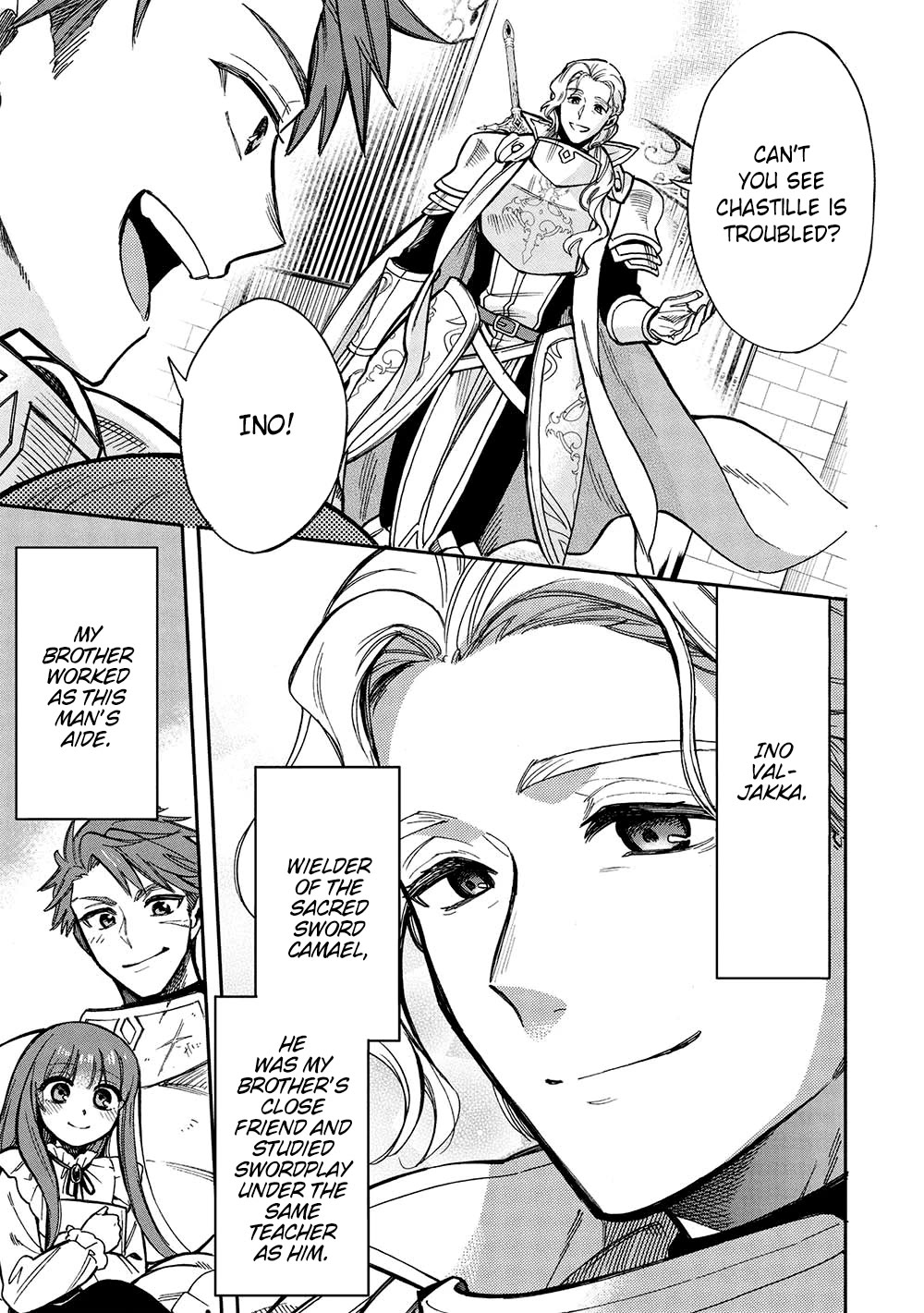 A Villain's Dilemma: How to Not Meddle too Much with a Clumsy Holy Knight's Life Chapter 18 page 6 - Chapter 18: It Seems That Clumsiness Is Both a Magnet and an Infectious Disease Among Angelic Knights (1)