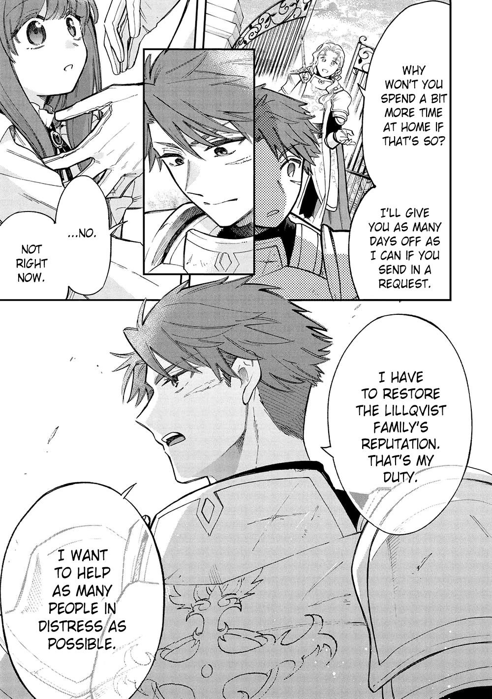 A Villain's Dilemma: How to Not Meddle too Much with a Clumsy Holy Knight's Life Chapter 18 page 8 - Chapter 18: It Seems That Clumsiness Is Both a Magnet and an Infectious Disease Among Angelic Knights (1)