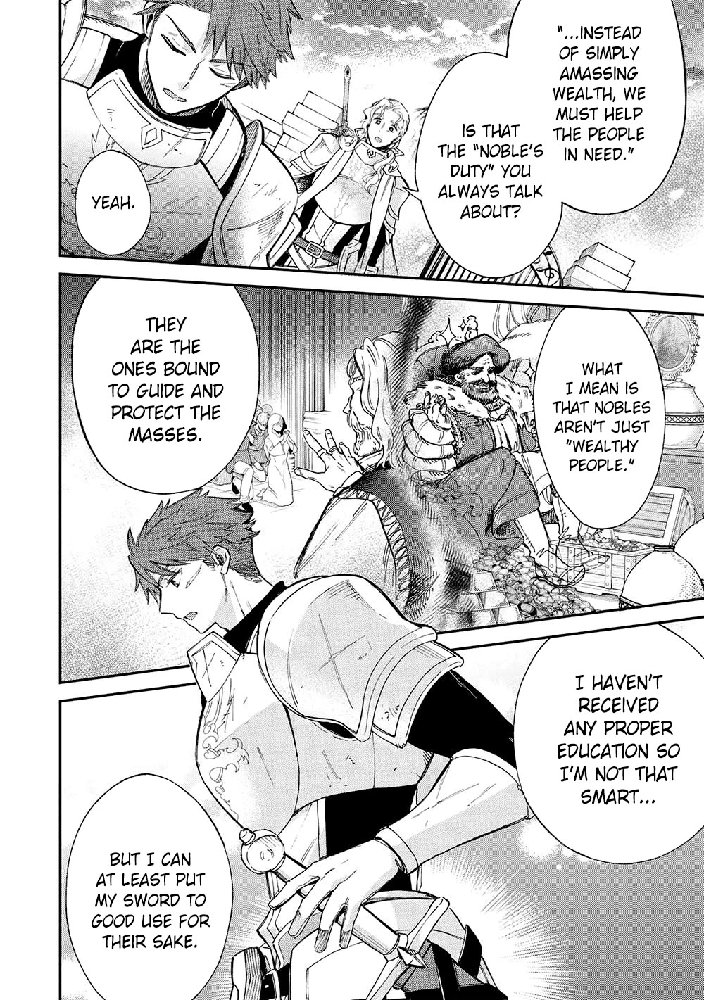 A Villain's Dilemma: How to Not Meddle too Much with a Clumsy Holy Knight's Life Chapter 18 page 9 - Chapter 18: It Seems That Clumsiness Is Both a Magnet and an Infectious Disease Among Angelic Knights (1)