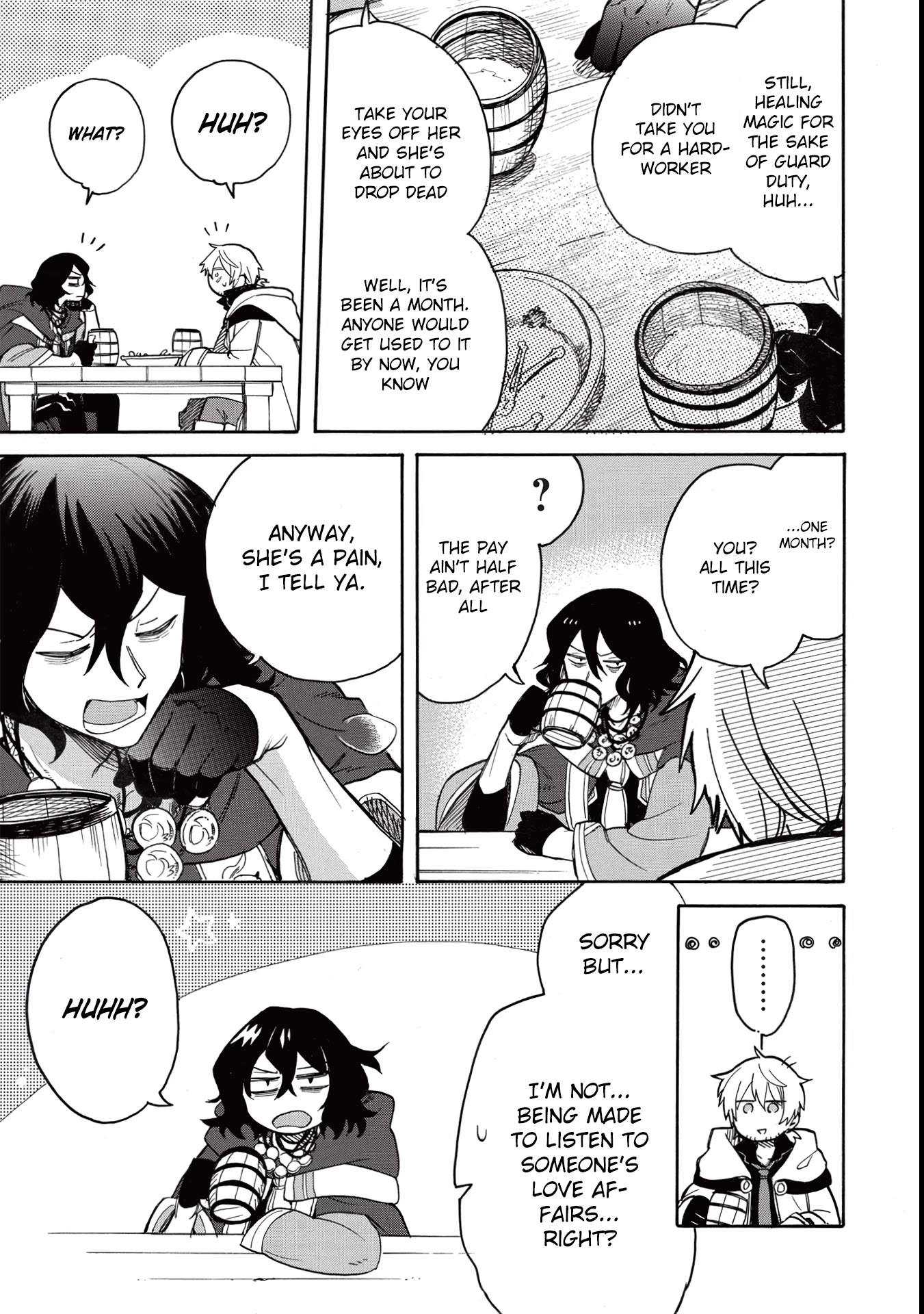 A Villain's Dilemma: How to Not Meddle too Much with a Clumsy Holy Knight's Life Chapter 2 page 10 - Chapter 2: They Say Your First Love Tastes Like Lemon, but the Clumsy Knight’s Tea Tasted Like Mud
