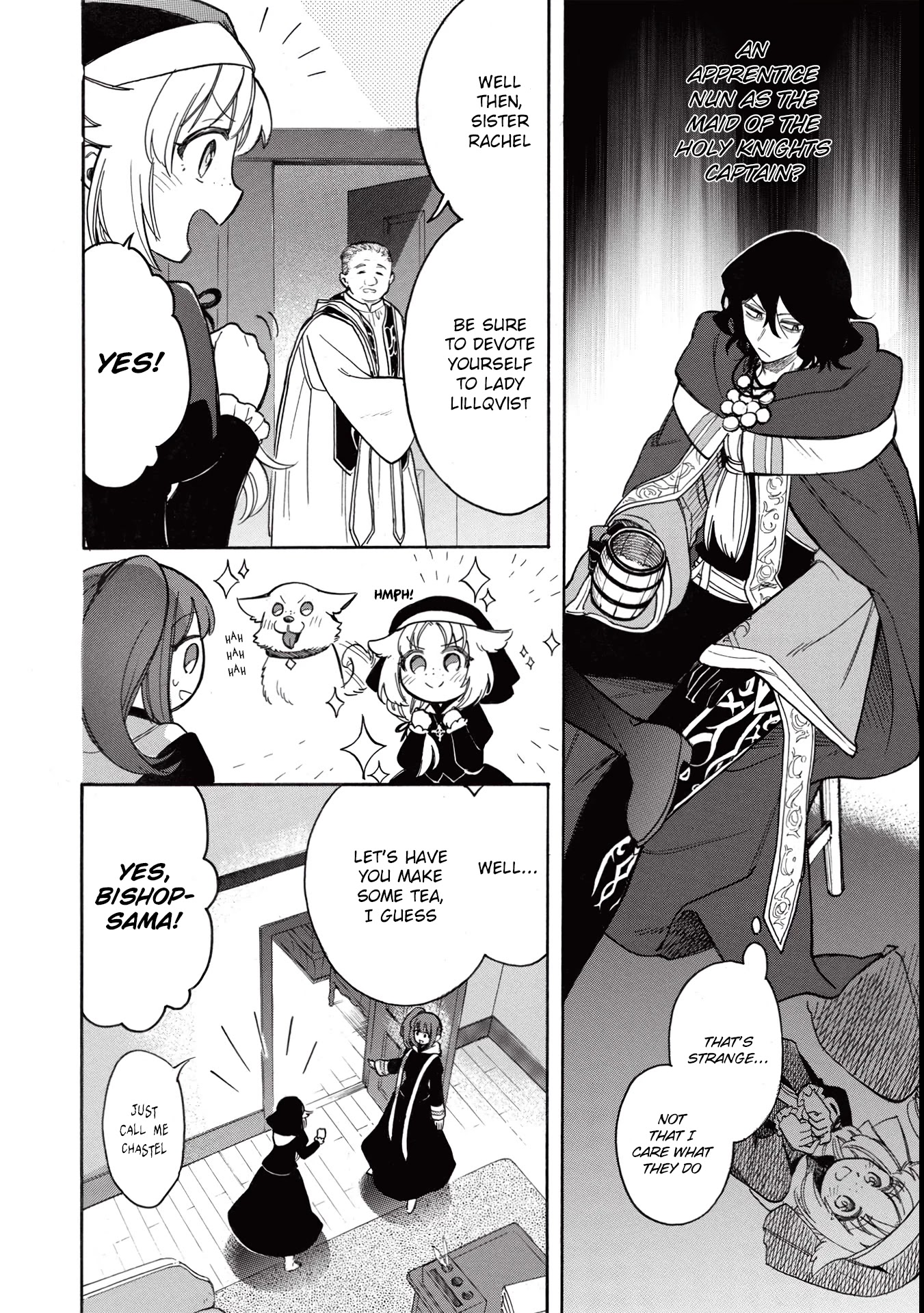 A Villain's Dilemma: How to Not Meddle too Much with a Clumsy Holy Knight's Life Chapter 2 page 13 - Chapter 2: They Say Your First Love Tastes Like Lemon, but the Clumsy Knight’s Tea Tasted Like Mud