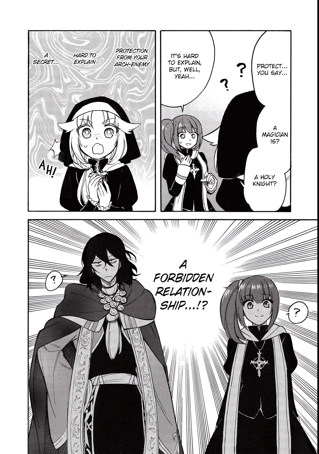 A Villain's Dilemma: How to Not Meddle too Much with a Clumsy Holy Knight's Life Chapter 2 page 19 - Chapter 2: They Say Your First Love Tastes Like Lemon, but the Clumsy Knight’s Tea Tasted Like Mud