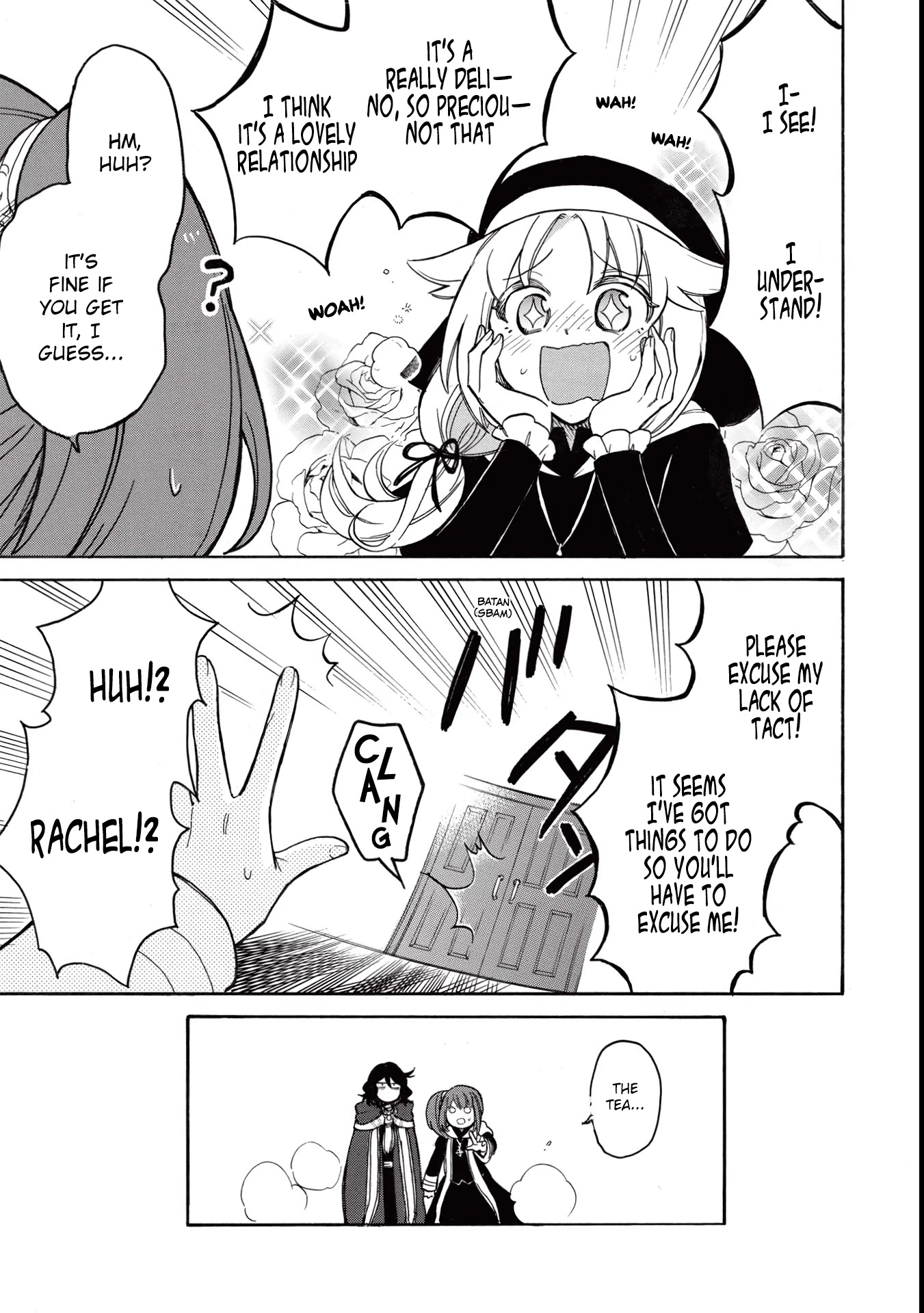 A Villain's Dilemma: How to Not Meddle too Much with a Clumsy Holy Knight's Life Chapter 2 page 20 - Chapter 2: They Say Your First Love Tastes Like Lemon, but the Clumsy Knight’s Tea Tasted Like Mud