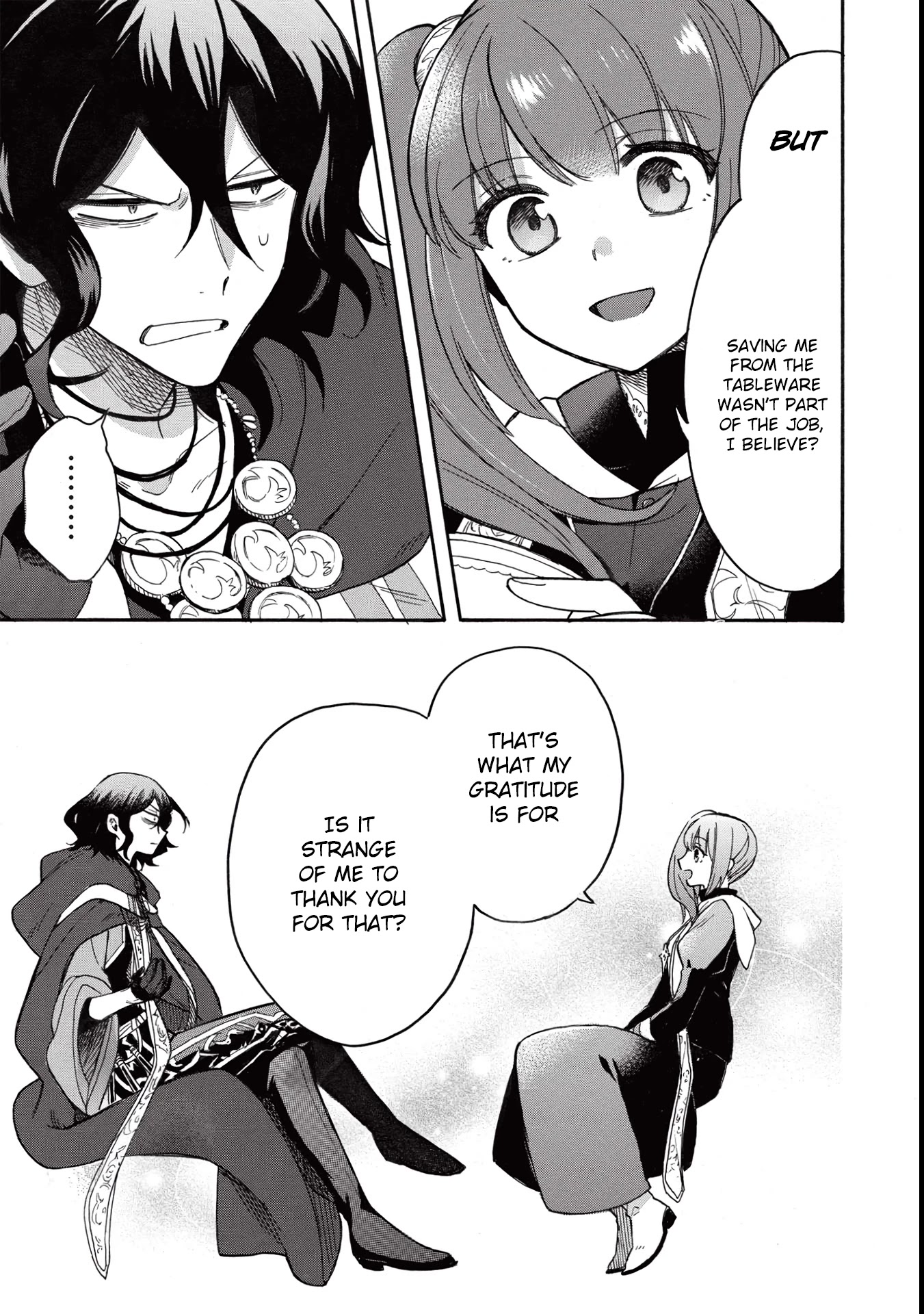 A Villain's Dilemma: How to Not Meddle too Much with a Clumsy Holy Knight's Life Chapter 2 page 24 - Chapter 2: They Say Your First Love Tastes Like Lemon, but the Clumsy Knight’s Tea Tasted Like Mud