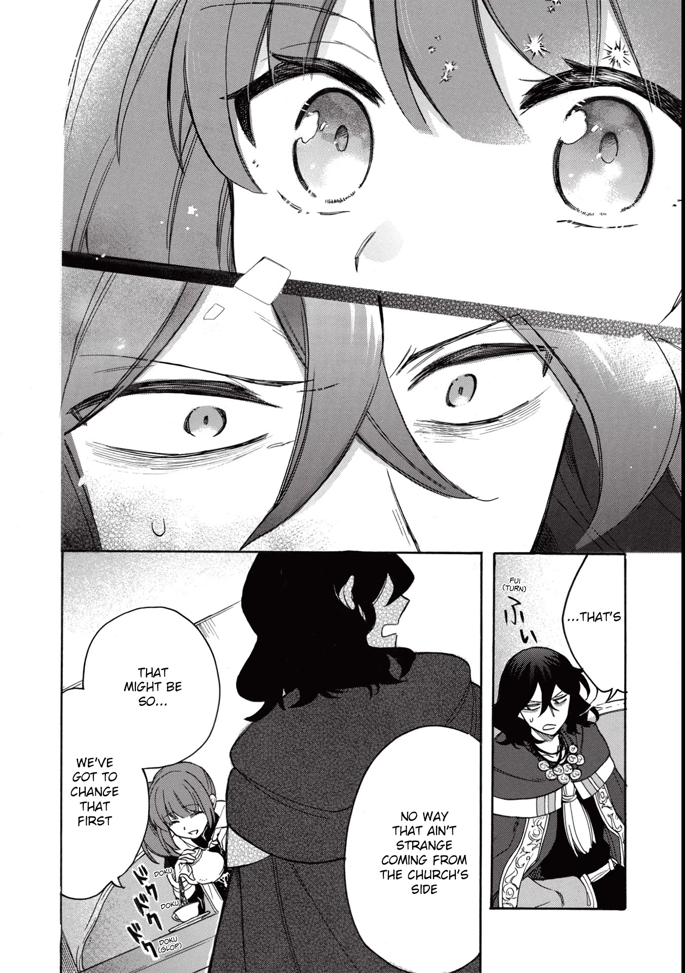 A Villain's Dilemma: How to Not Meddle too Much with a Clumsy Holy Knight's Life Chapter 2 page 25 - Chapter 2: They Say Your First Love Tastes Like Lemon, but the Clumsy Knight’s Tea Tasted Like Mud