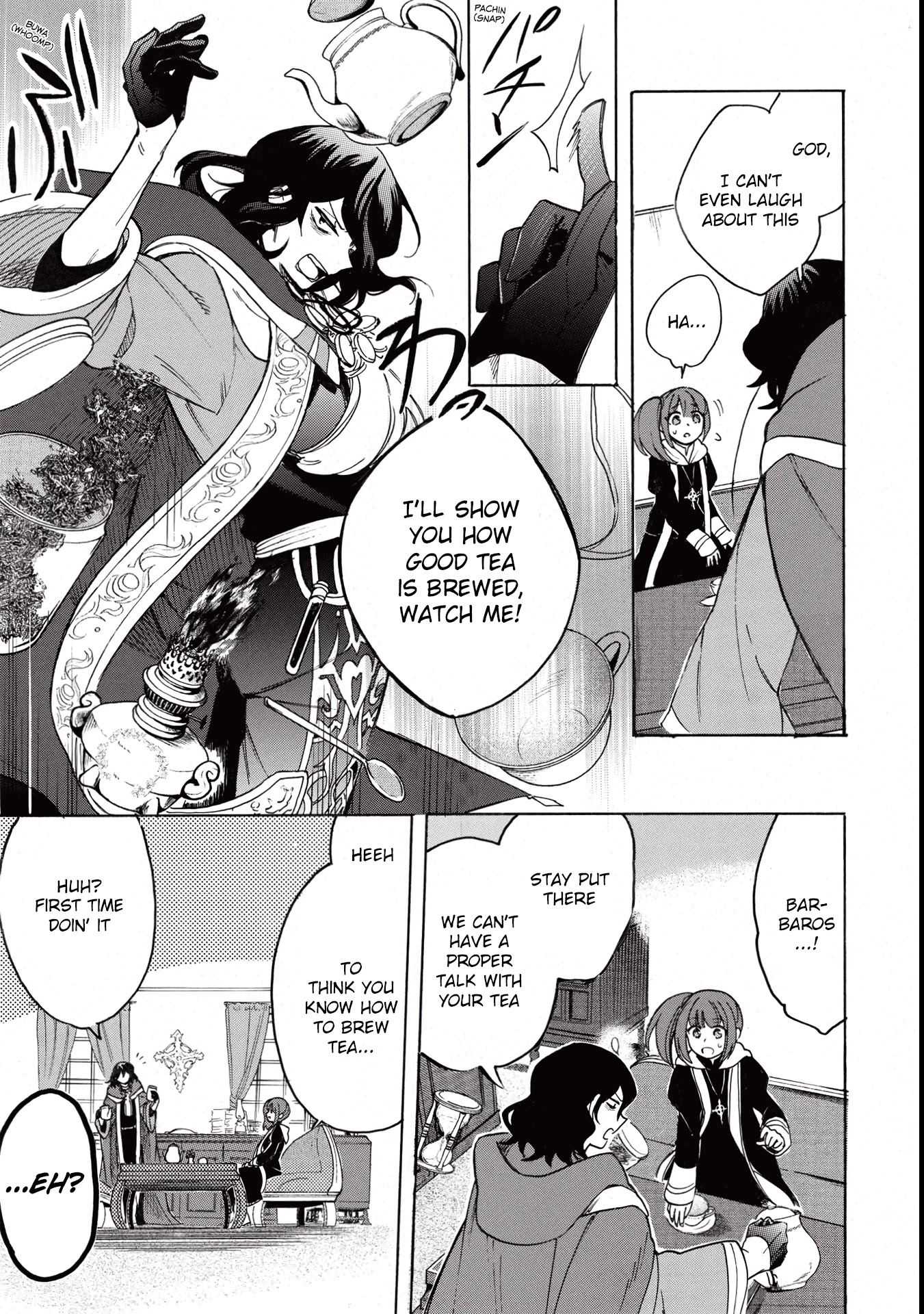 A Villain's Dilemma: How to Not Meddle too Much with a Clumsy Holy Knight's Life Chapter 2 page 28 - Chapter 2: They Say Your First Love Tastes Like Lemon, but the Clumsy Knight’s Tea Tasted Like Mud