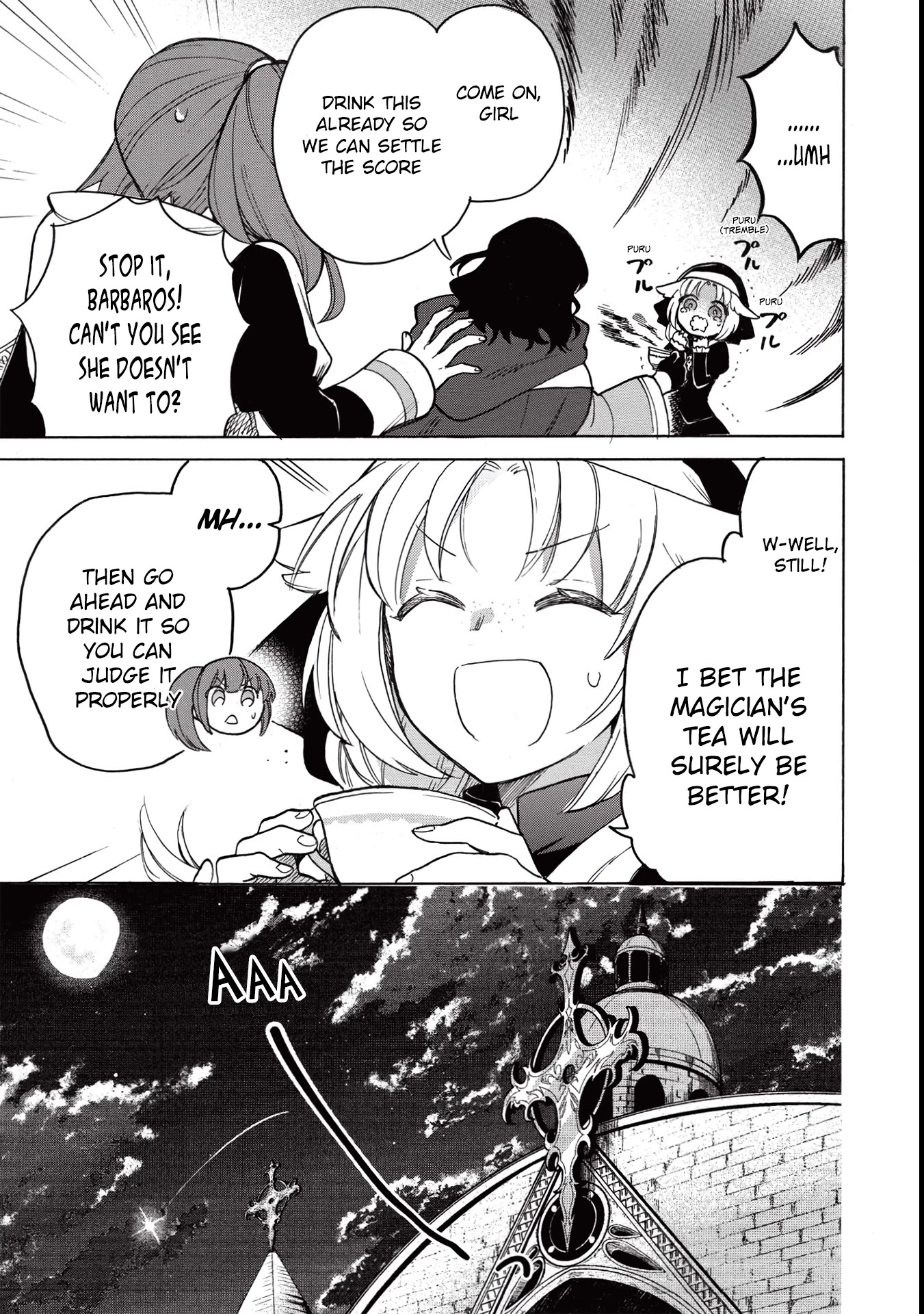 A Villain's Dilemma: How to Not Meddle too Much with a Clumsy Holy Knight's Life Chapter 2 page 34 - Chapter 2: They Say Your First Love Tastes Like Lemon, but the Clumsy Knight’s Tea Tasted Like Mud