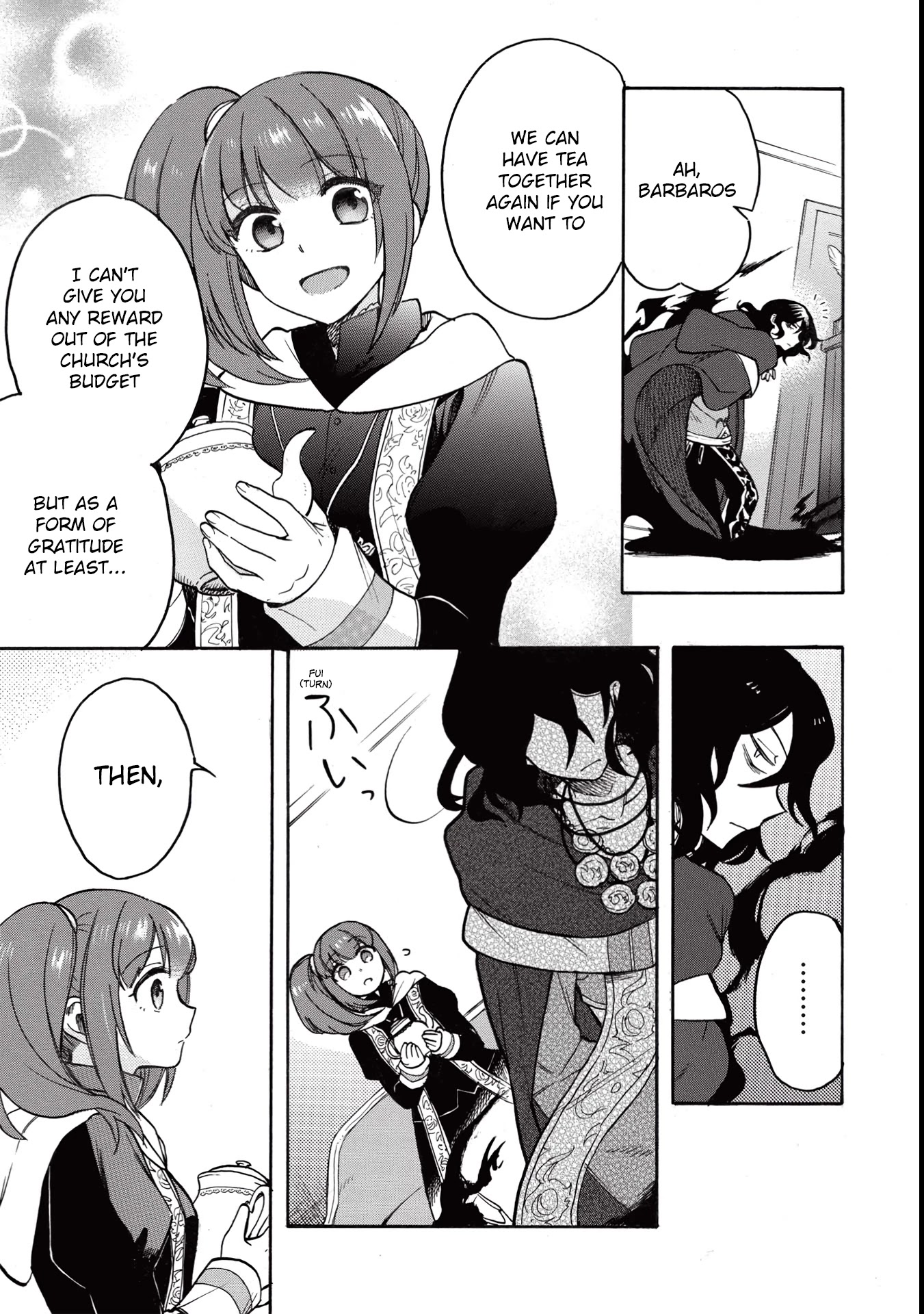 A Villain's Dilemma: How to Not Meddle too Much with a Clumsy Holy Knight's Life Chapter 2 page 36 - Chapter 2: They Say Your First Love Tastes Like Lemon, but the Clumsy Knight’s Tea Tasted Like Mud
