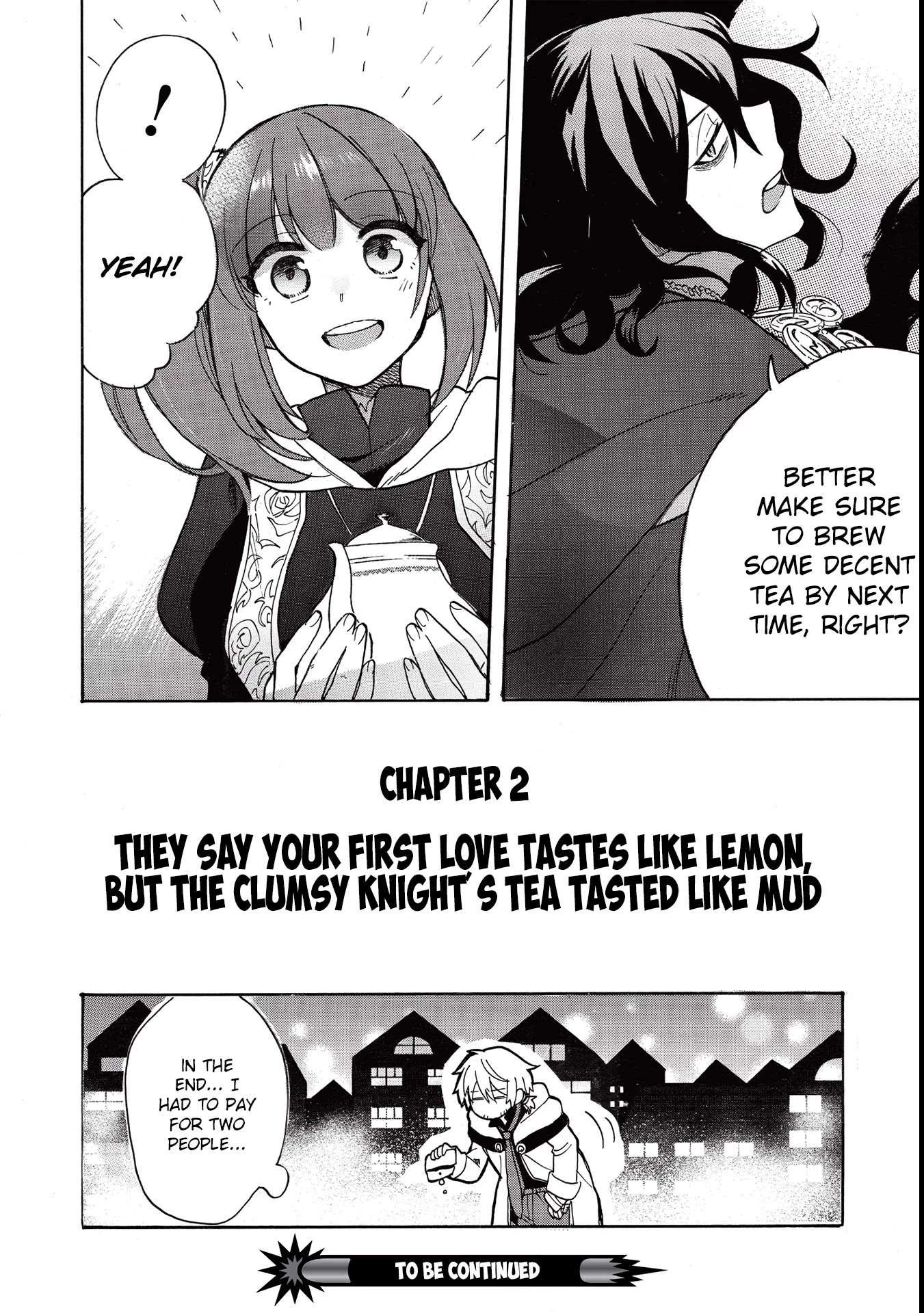 A Villain's Dilemma: How to Not Meddle too Much with a Clumsy Holy Knight's Life Chapter 2 page 37 - Chapter 2: They Say Your First Love Tastes Like Lemon, but the Clumsy Knight’s Tea Tasted Like Mud