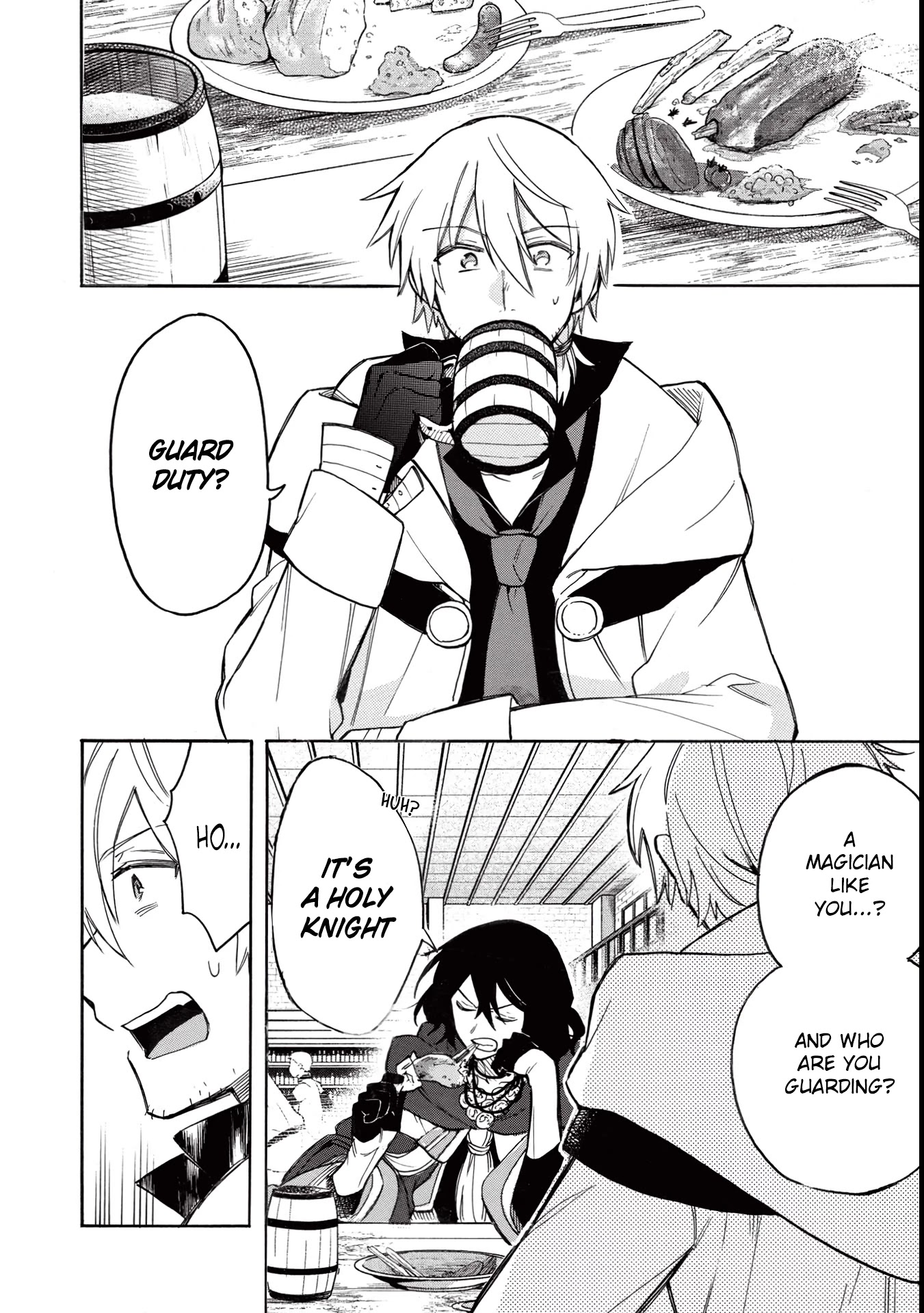 A Villain's Dilemma: How to Not Meddle too Much with a Clumsy Holy Knight's Life Chapter 2 page 5 - Chapter 2: They Say Your First Love Tastes Like Lemon, but the Clumsy Knight’s Tea Tasted Like Mud