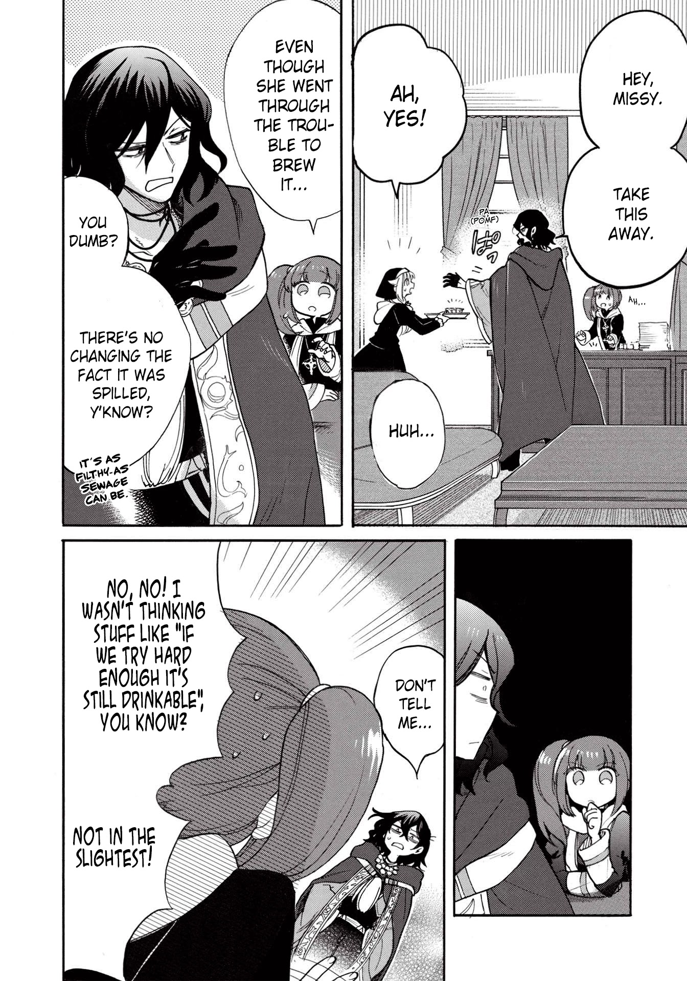 A Villain's Dilemma: How to Not Meddle too Much with a Clumsy Holy Knight's Life Chapter 3 page 11 - Chapter 3: They Say Magicians Are Heretics, but the Faithful Ones Are Generally the Same (1)