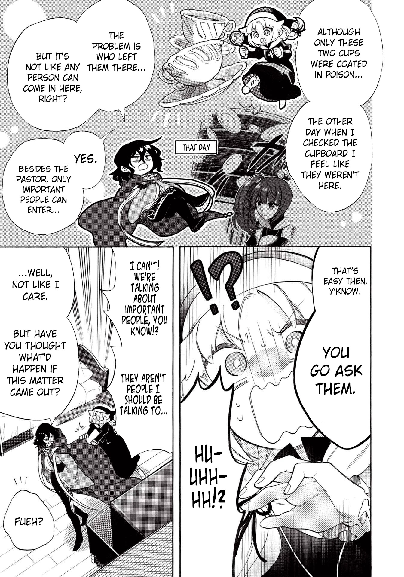 A Villain's Dilemma: How to Not Meddle too Much with a Clumsy Holy Knight's Life Chapter 3 page 20 - Chapter 3: They Say Magicians Are Heretics, but the Faithful Ones Are Generally the Same (1)