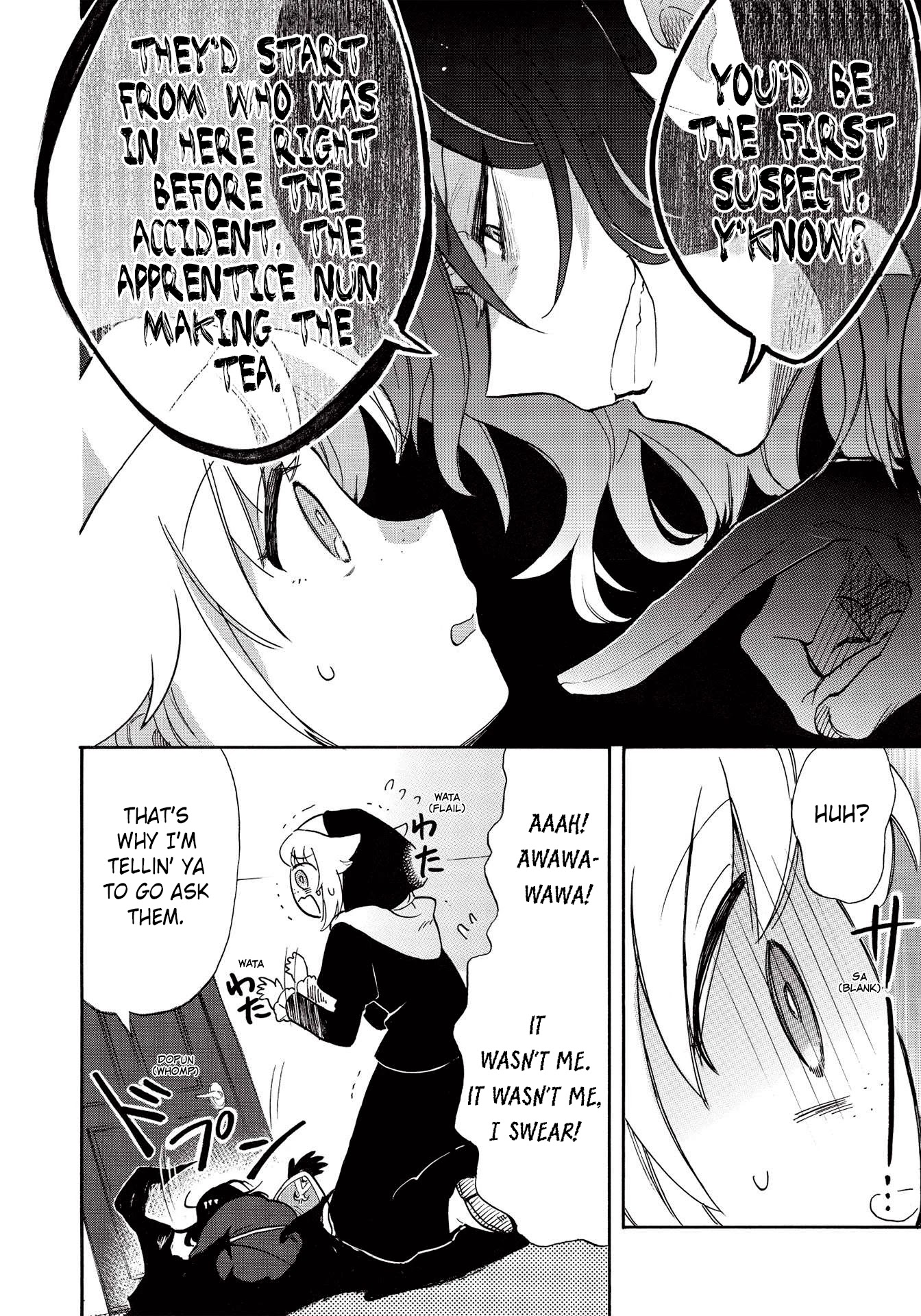 A Villain's Dilemma: How to Not Meddle too Much with a Clumsy Holy Knight's Life Chapter 3 page 21 - Chapter 3: They Say Magicians Are Heretics, but the Faithful Ones Are Generally the Same (1)