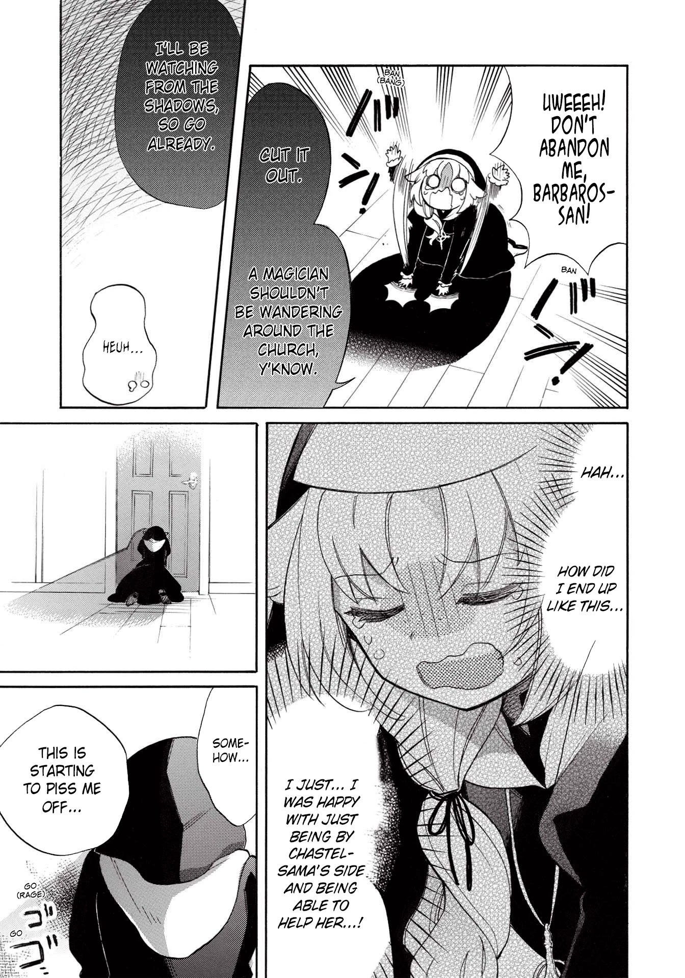 A Villain's Dilemma: How to Not Meddle too Much with a Clumsy Holy Knight's Life Chapter 3 page 22 - Chapter 3: They Say Magicians Are Heretics, but the Faithful Ones Are Generally the Same (1)