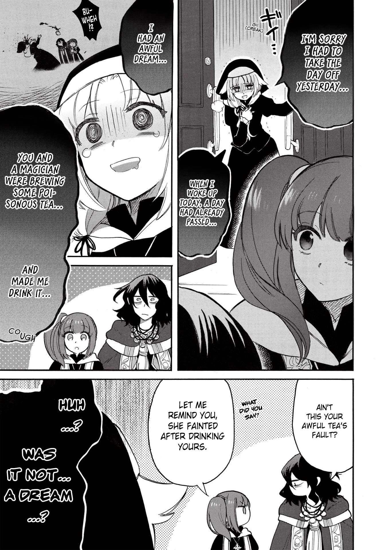 A Villain's Dilemma: How to Not Meddle too Much with a Clumsy Holy Knight's Life Chapter 3 page 4 - Chapter 3: They Say Magicians Are Heretics, but the Faithful Ones Are Generally the Same (1)