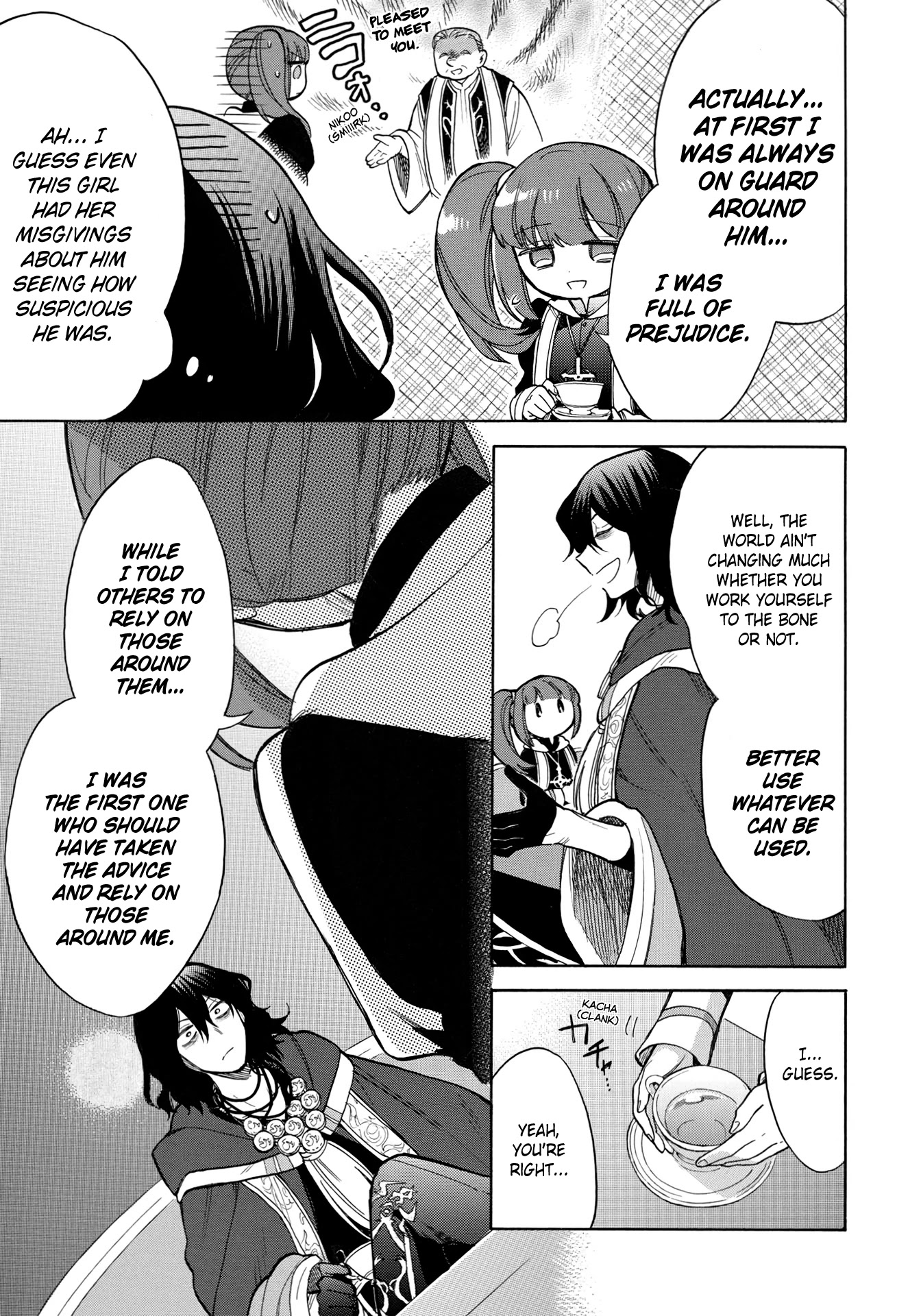 A Villain's Dilemma: How to Not Meddle too Much with a Clumsy Holy Knight's Life Chapter 4 page 28 - Chapter 4: They Say Magicians Are Heretics, but the Faithful Ones Are Generally the Same (2)