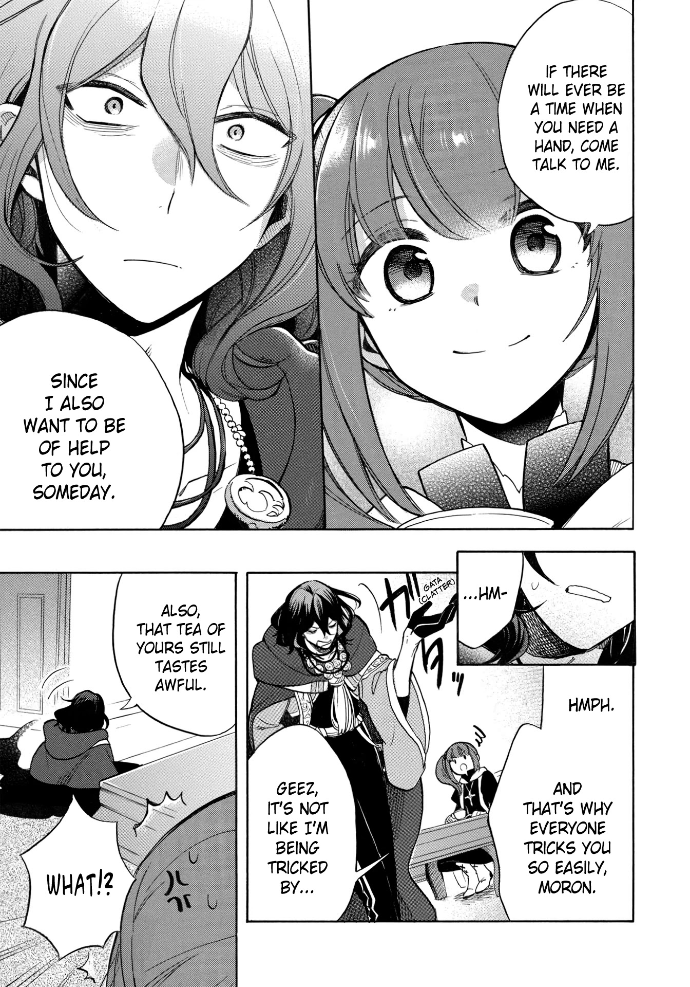 A Villain's Dilemma: How to Not Meddle too Much with a Clumsy Holy Knight's Life Chapter 4 page 30 - Chapter 4: They Say Magicians Are Heretics, but the Faithful Ones Are Generally the Same (2)