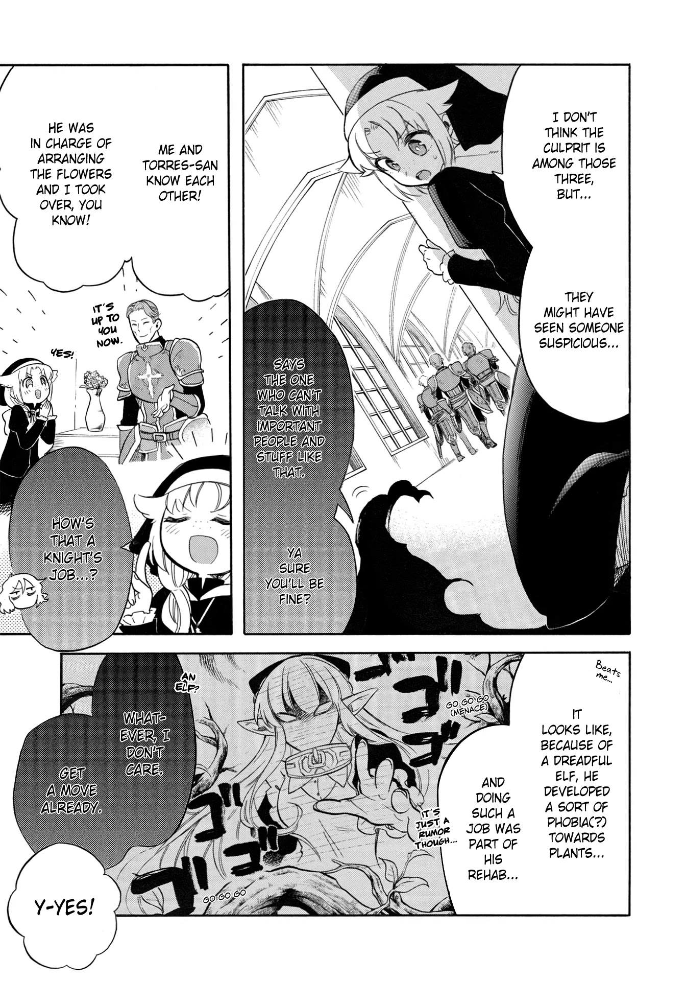 A Villain's Dilemma: How to Not Meddle too Much with a Clumsy Holy Knight's Life Chapter 4 page 4 - Chapter 4: They Say Magicians Are Heretics, but the Faithful Ones Are Generally the Same (2)
