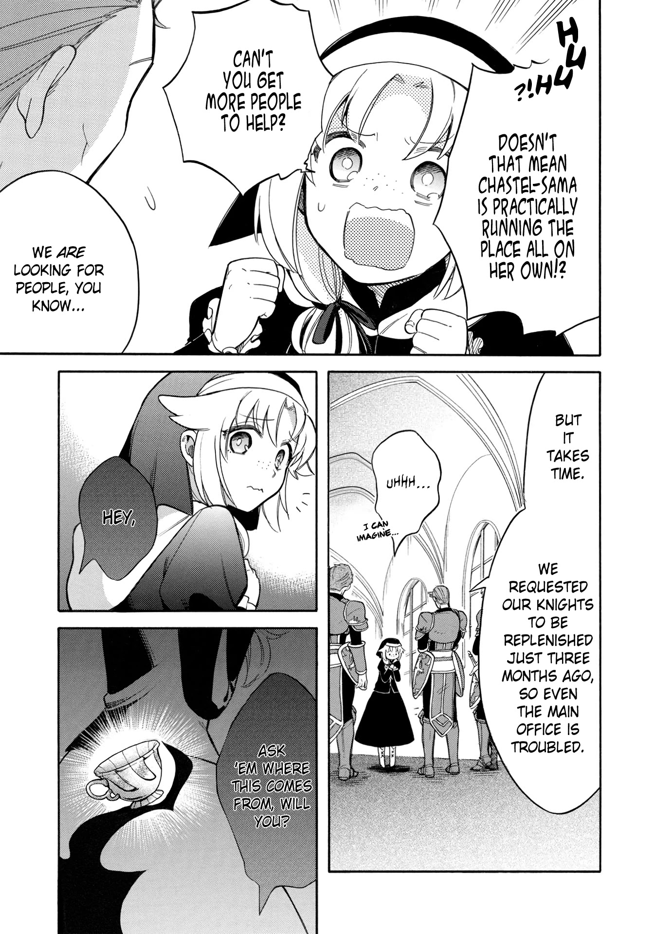 A Villain's Dilemma: How to Not Meddle too Much with a Clumsy Holy Knight's Life Chapter 4 page 8 - Chapter 4: They Say Magicians Are Heretics, but the Faithful Ones Are Generally the Same (2)