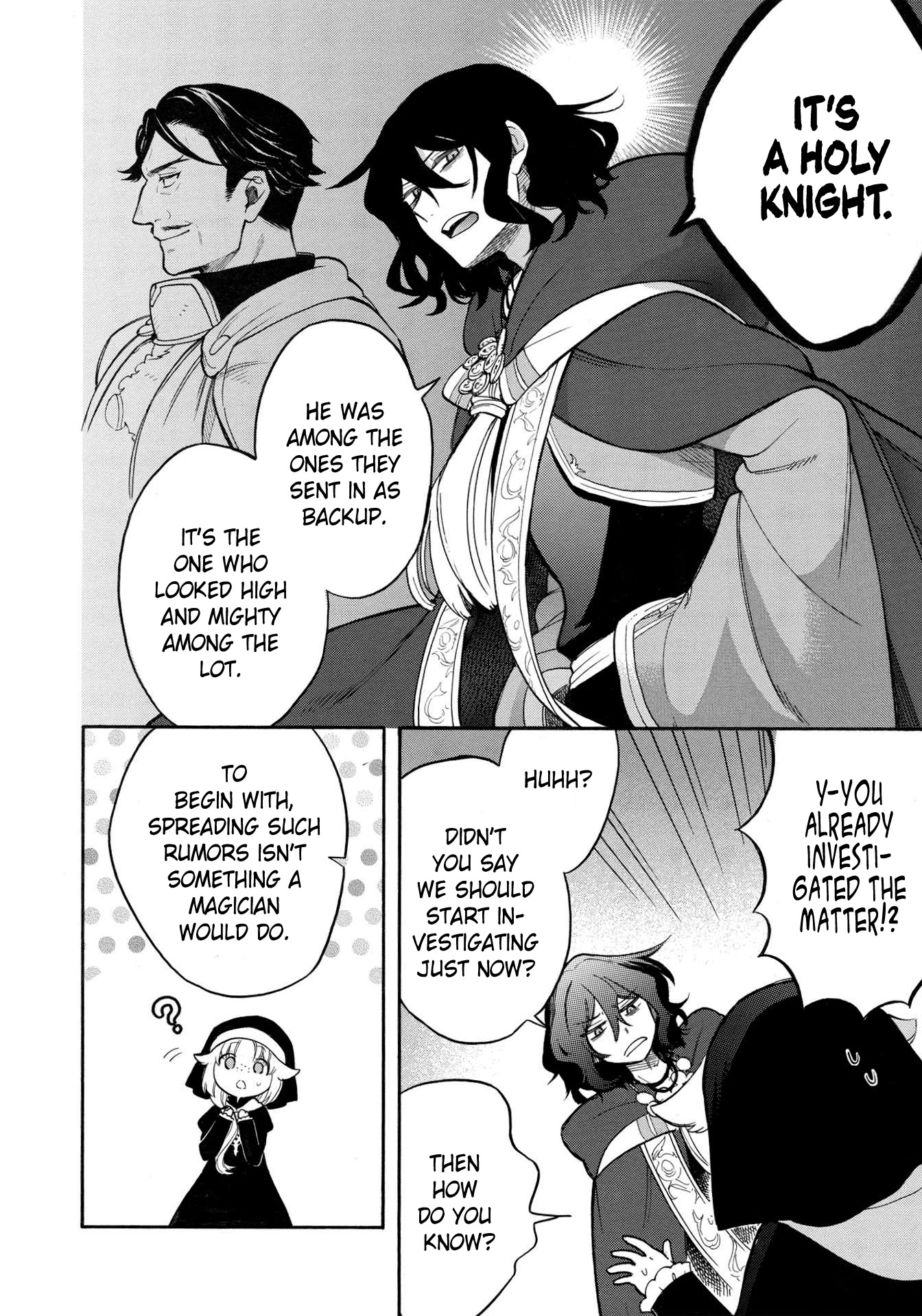 A Villain's Dilemma: How to Not Meddle too Much with a Clumsy Holy Knight's Life Chapter 5 page 13 - Chapter 5: Even the Holy Knights Captain Is a Girl and Gets Embarrassed Sometimes (1)
