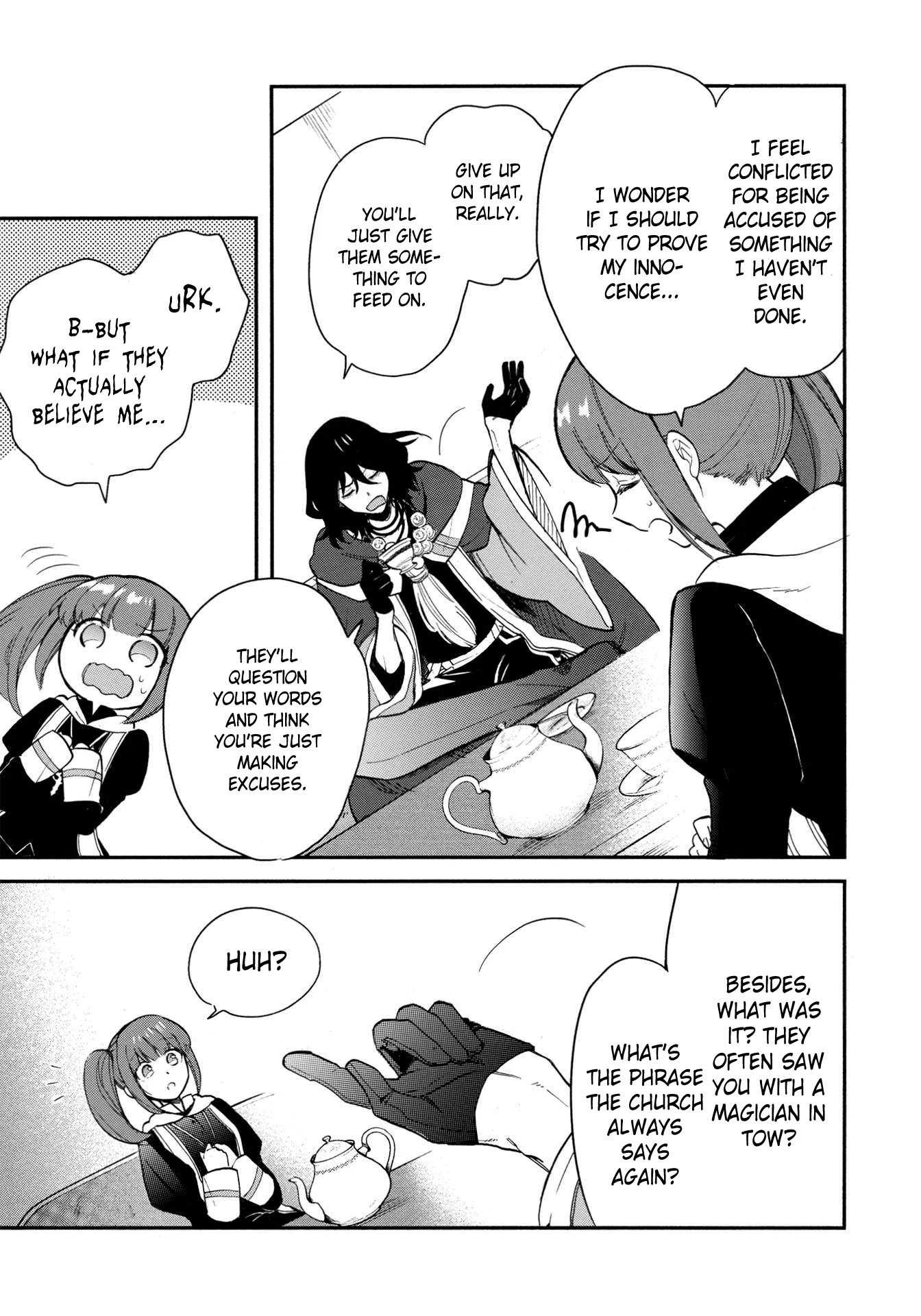 A Villain's Dilemma: How to Not Meddle too Much with a Clumsy Holy Knight's Life Chapter 5 page 6 - Chapter 5: Even the Holy Knights Captain Is a Girl and Gets Embarrassed Sometimes (1)