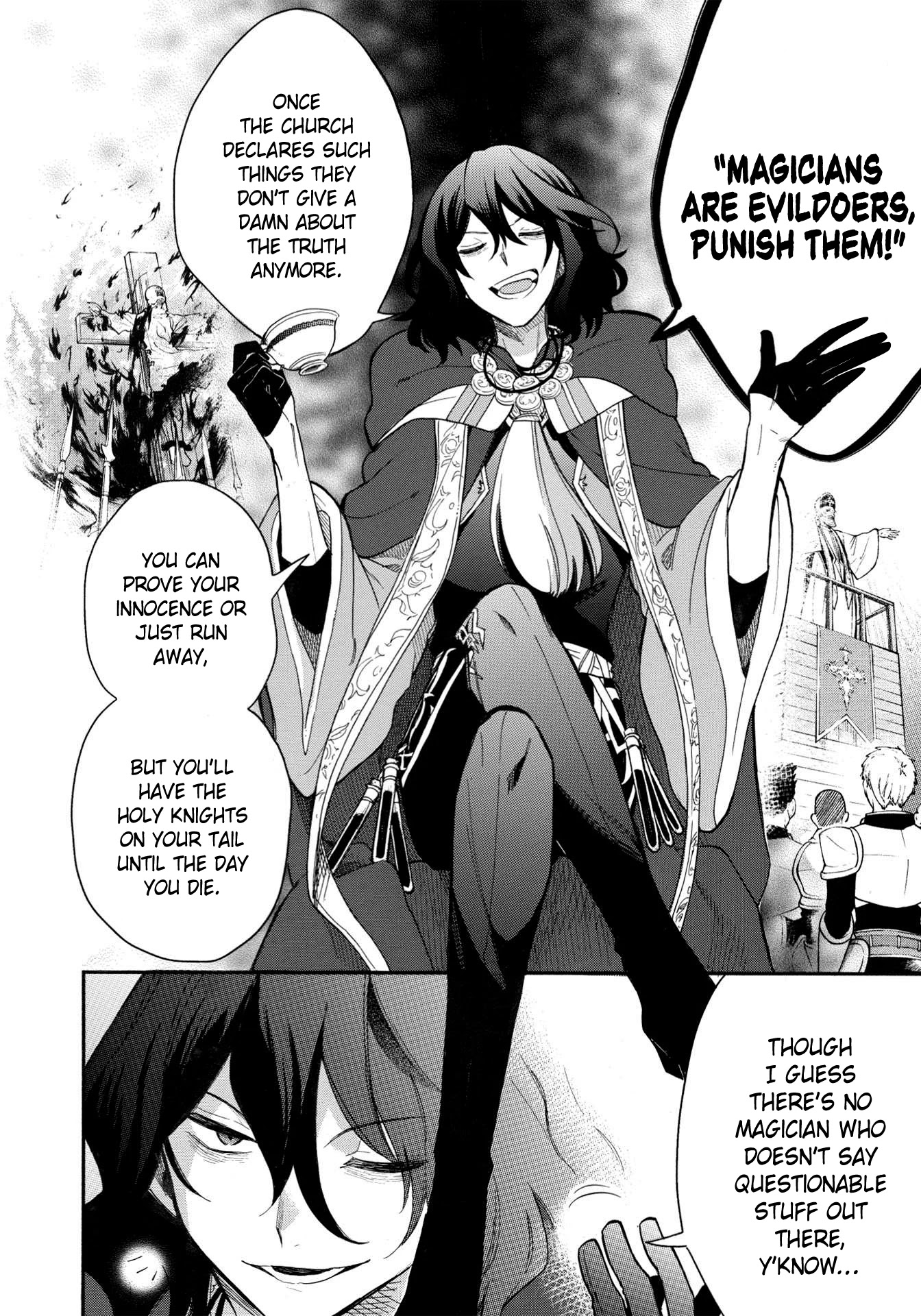 A Villain's Dilemma: How to Not Meddle too Much with a Clumsy Holy Knight's Life Chapter 5 page 7 - Chapter 5: Even the Holy Knights Captain Is a Girl and Gets Embarrassed Sometimes (1)