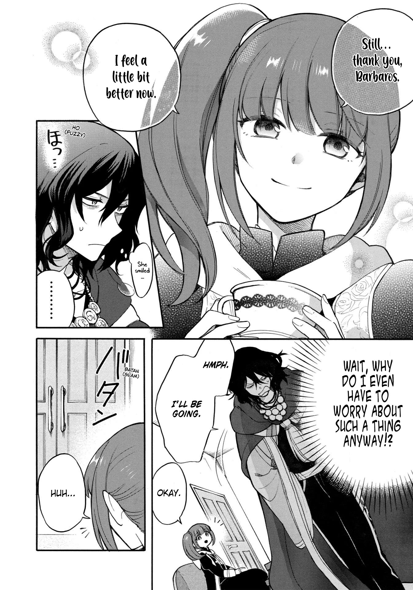 A Villain's Dilemma: How to Not Meddle too Much with a Clumsy Holy Knight's Life Chapter 5 page 9 - Chapter 5: Even the Holy Knights Captain Is a Girl and Gets Embarrassed Sometimes (1)
