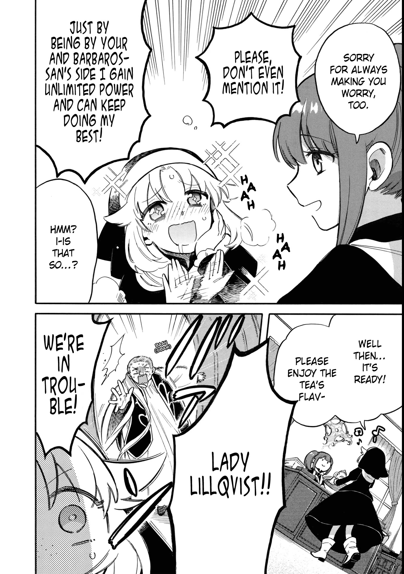 A Villain's Dilemma: How to Not Meddle too Much with a Clumsy Holy Knight's Life Chapter 6 page 17 - Chapter 6: Even the Holy Knights Captain Is a Girl and Gets Embarrassed Sometimes (2)