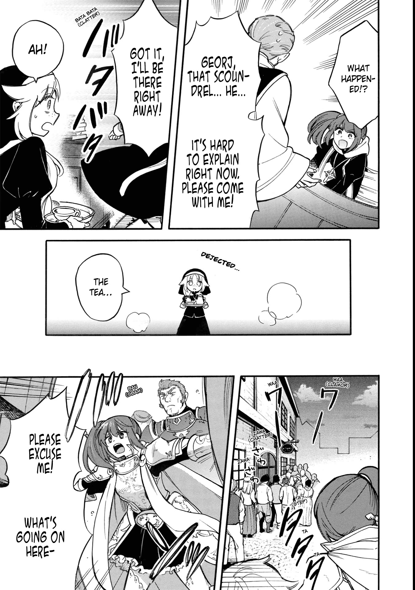A Villain's Dilemma: How to Not Meddle too Much with a Clumsy Holy Knight's Life Chapter 6 page 18 - Chapter 6: Even the Holy Knights Captain Is a Girl and Gets Embarrassed Sometimes (2)