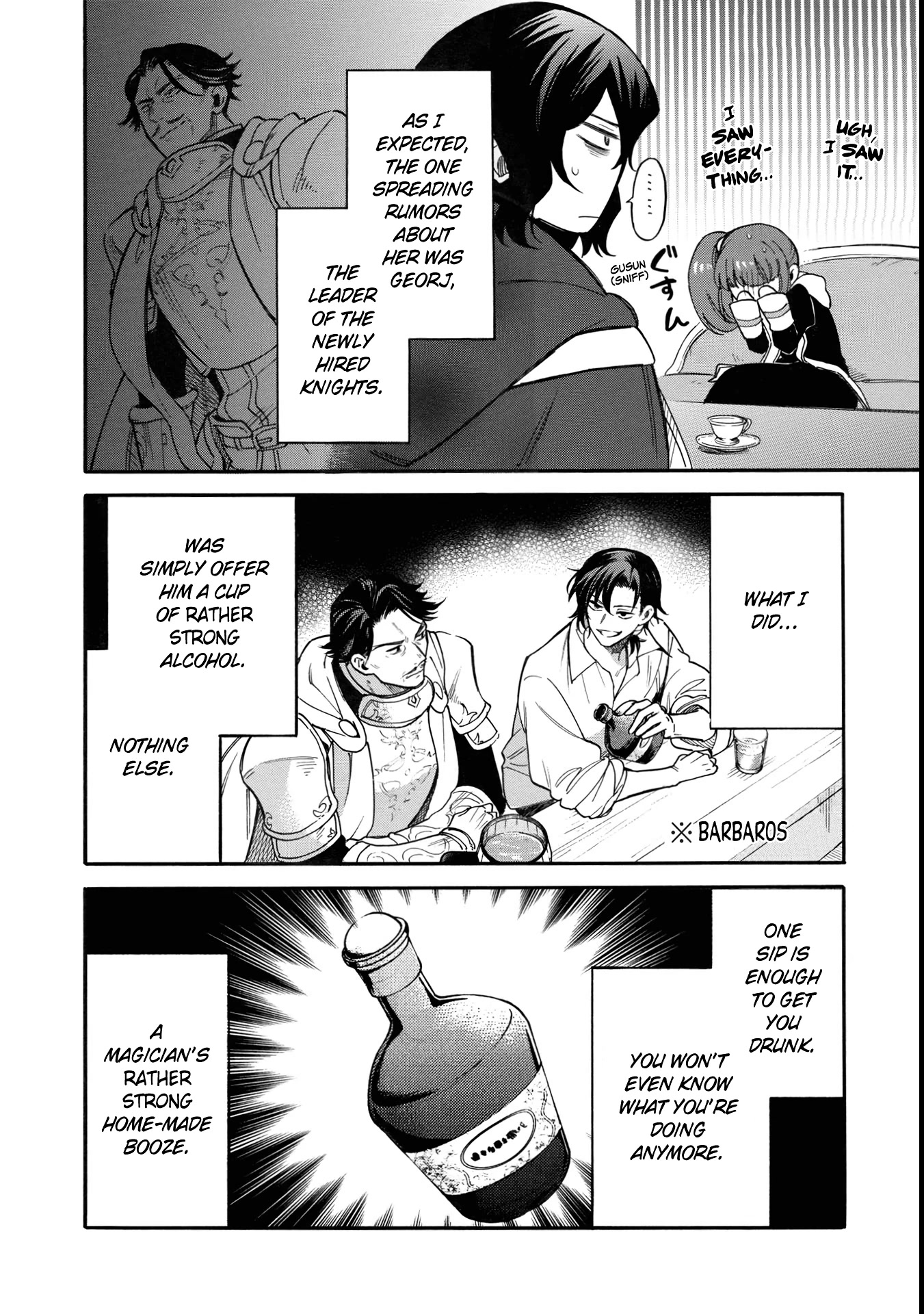 A Villain's Dilemma: How to Not Meddle too Much with a Clumsy Holy Knight's Life Chapter 6 page 21 - Chapter 6: Even the Holy Knights Captain Is a Girl and Gets Embarrassed Sometimes (2)