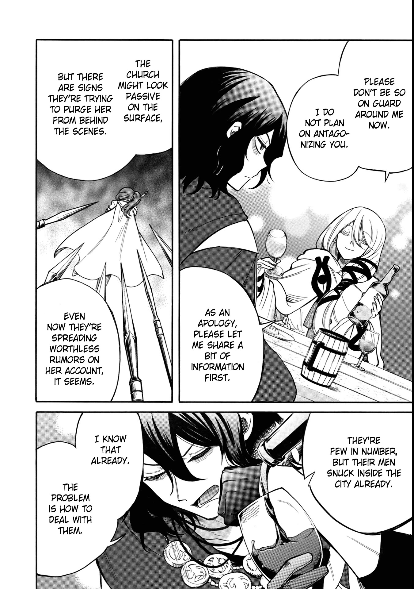A Villain's Dilemma: How to Not Meddle too Much with a Clumsy Holy Knight's Life Chapter 6 page 9 - Chapter 6: Even the Holy Knights Captain Is a Girl and Gets Embarrassed Sometimes (2)