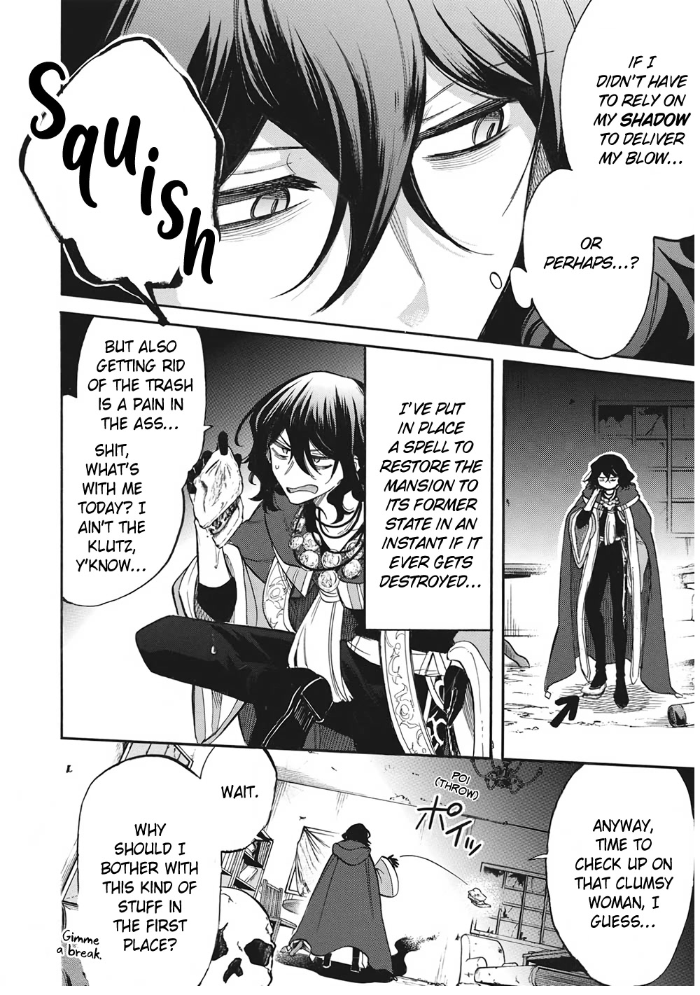 A Villain's Dilemma: How to Not Meddle too Much with a Clumsy Holy Knight's Life Chapter 7 page 6 - Chapter 7: The Situation Quickly Goes Downhill the Moment the Clumsy Knight Lets Her Guard Down (1)