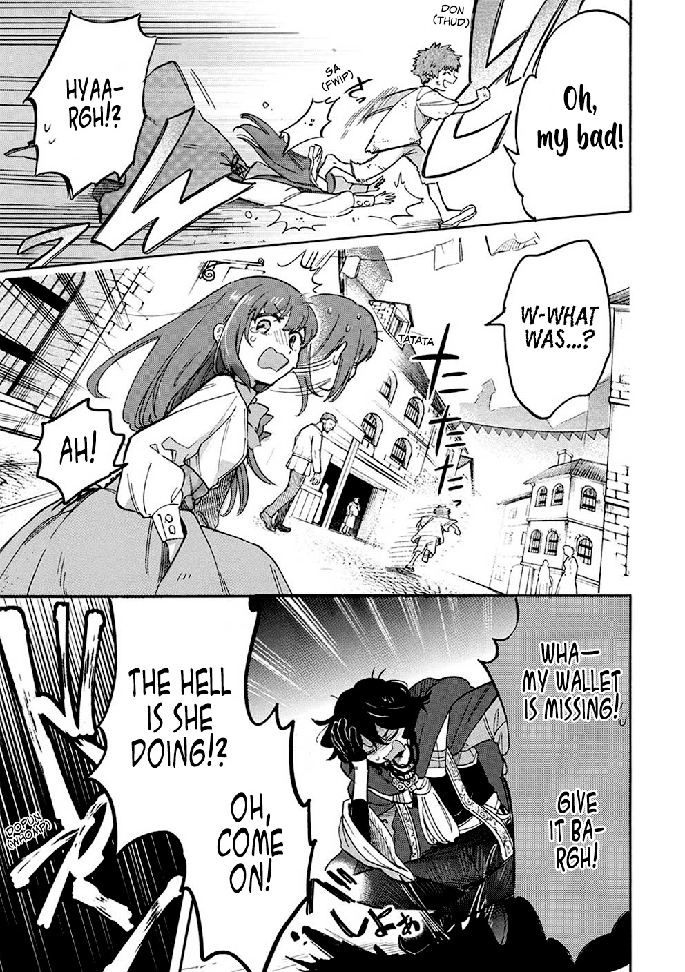 A Villain's Dilemma: How to Not Meddle too Much with a Clumsy Holy Knight's Life Chapter 8 page 10 - Chapter 8: The Situation Quickly Goes Downhill the Moment the Clumsy Knight Lets Her Guard Down (2)