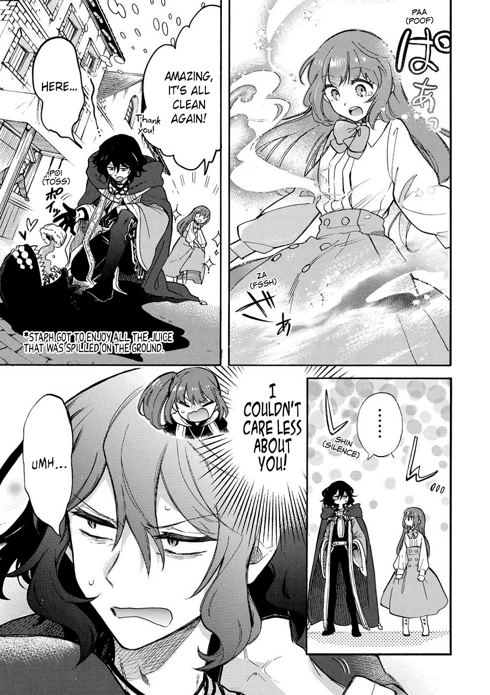 A Villain's Dilemma: How to Not Meddle too Much with a Clumsy Holy Knight's Life Chapter 8 page 14 - Chapter 8: The Situation Quickly Goes Downhill the Moment the Clumsy Knight Lets Her Guard Down (2)