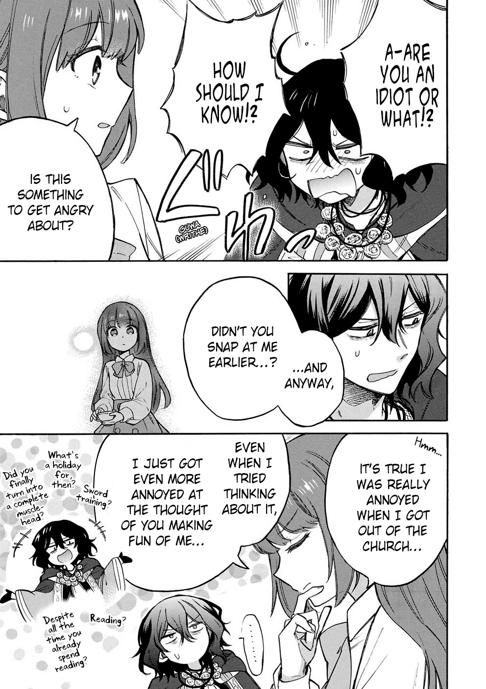 A Villain's Dilemma: How to Not Meddle too Much with a Clumsy Holy Knight's Life Chapter 8 page 18 - Chapter 8: The Situation Quickly Goes Downhill the Moment the Clumsy Knight Lets Her Guard Down (2)