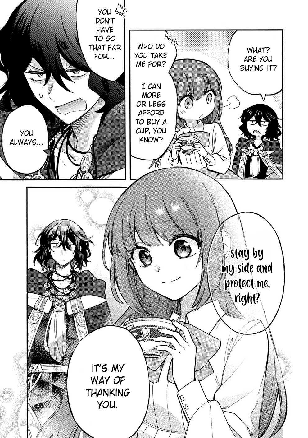 A Villain's Dilemma: How to Not Meddle too Much with a Clumsy Holy Knight's Life Chapter 8 page 22 - Chapter 8: The Situation Quickly Goes Downhill the Moment the Clumsy Knight Lets Her Guard Down (2)