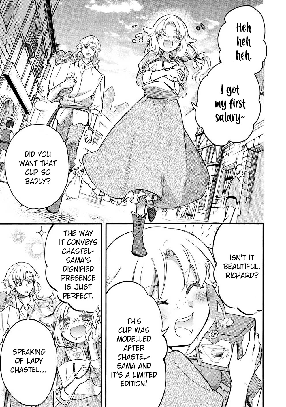 A Villain's Dilemma: How to Not Meddle too Much with a Clumsy Holy Knight's Life Chapter 8 page 24 - Chapter 8: The Situation Quickly Goes Downhill the Moment the Clumsy Knight Lets Her Guard Down (2)