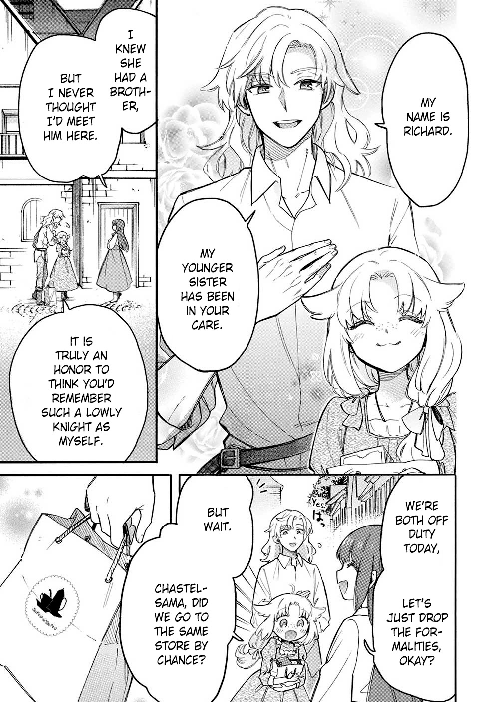 A Villain's Dilemma: How to Not Meddle too Much with a Clumsy Holy Knight's Life Chapter 8 page 26 - Chapter 8: The Situation Quickly Goes Downhill the Moment the Clumsy Knight Lets Her Guard Down (2)