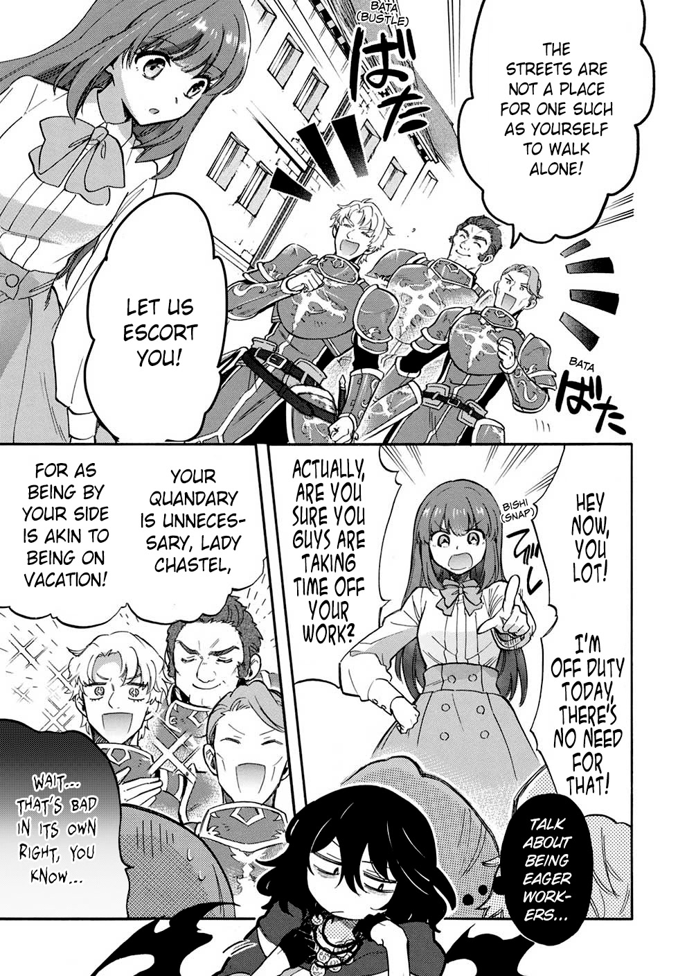 A Villain's Dilemma: How to Not Meddle too Much with a Clumsy Holy Knight's Life Chapter 8 page 6 - Chapter 8: The Situation Quickly Goes Downhill the Moment the Clumsy Knight Lets Her Guard Down (2)