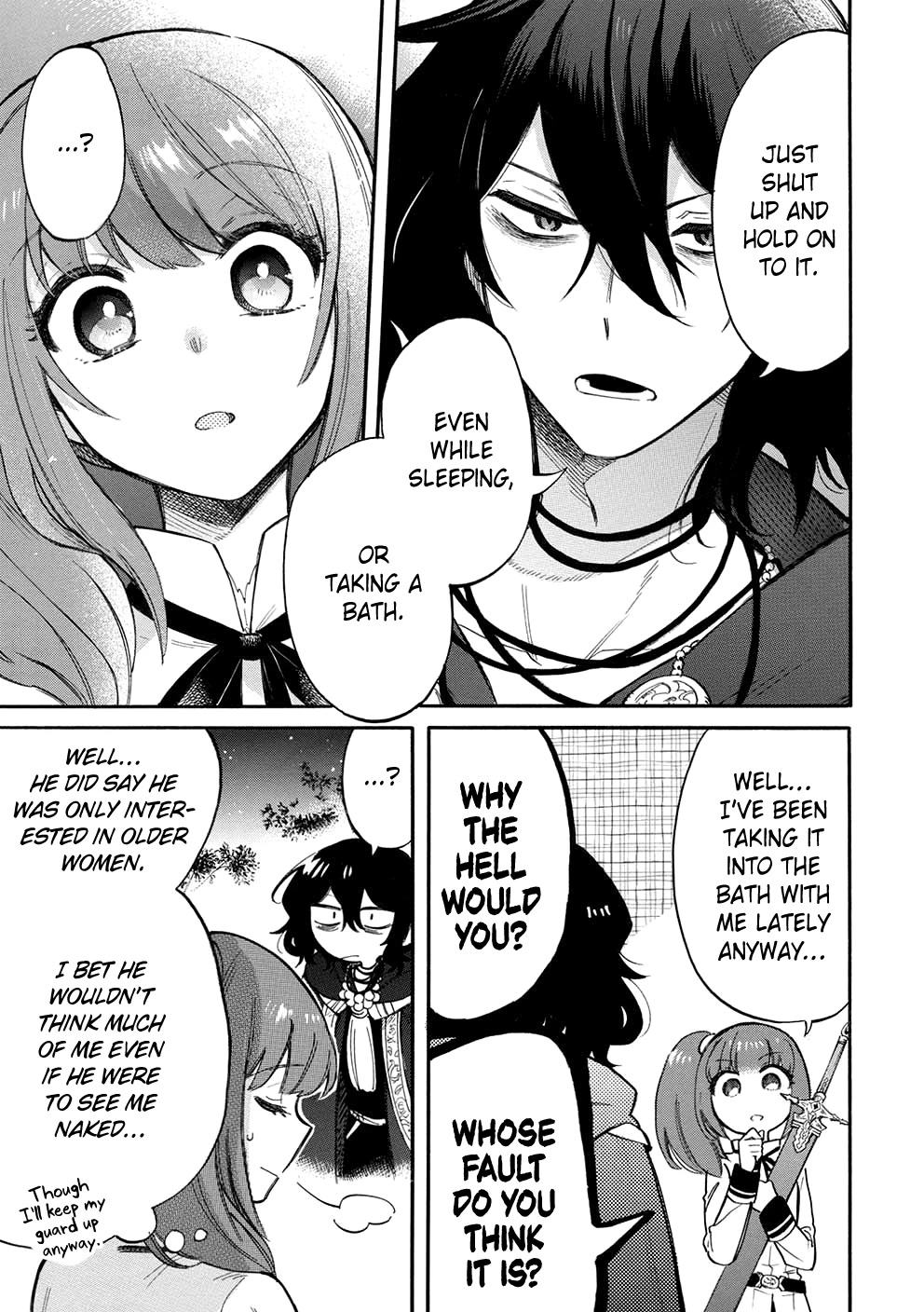 A Villain's Dilemma: How to Not Meddle too Much with a Clumsy Holy Knight's Life Chapter 9 page 10 - Chapter 9: An Overbearing Love Is a Royal Pain, so It’s Best to Keep Your Distance (1)