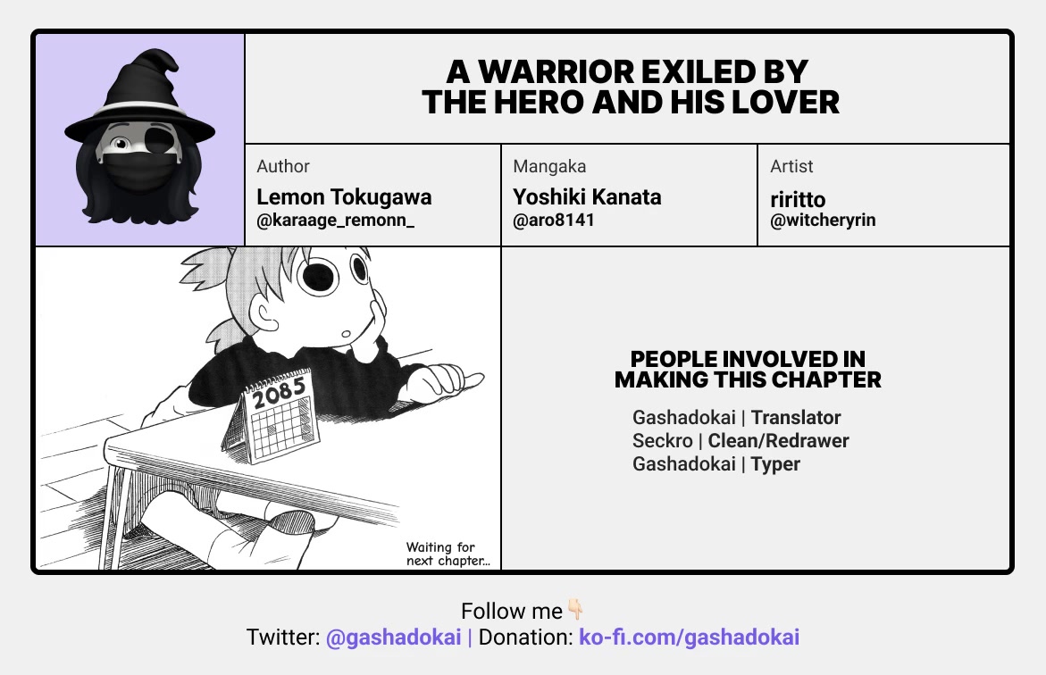A Warrior Exiled by the Hero and His Lover Chapter 17 page 28 - Chapter 17