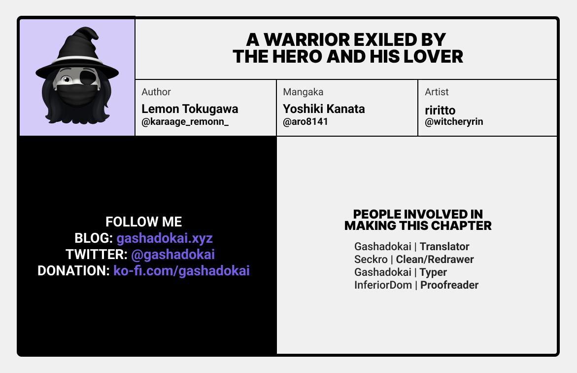 A Warrior Exiled by the Hero and His Lover Chapter 18.5 page 15 - Chapter 18.5