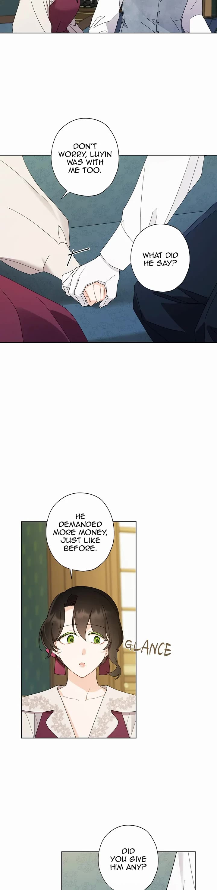 A Wicked Tale of Cinderella's Stepmom Chapter 115 page 19 - Chapter 115: My Makeup Will Smudge