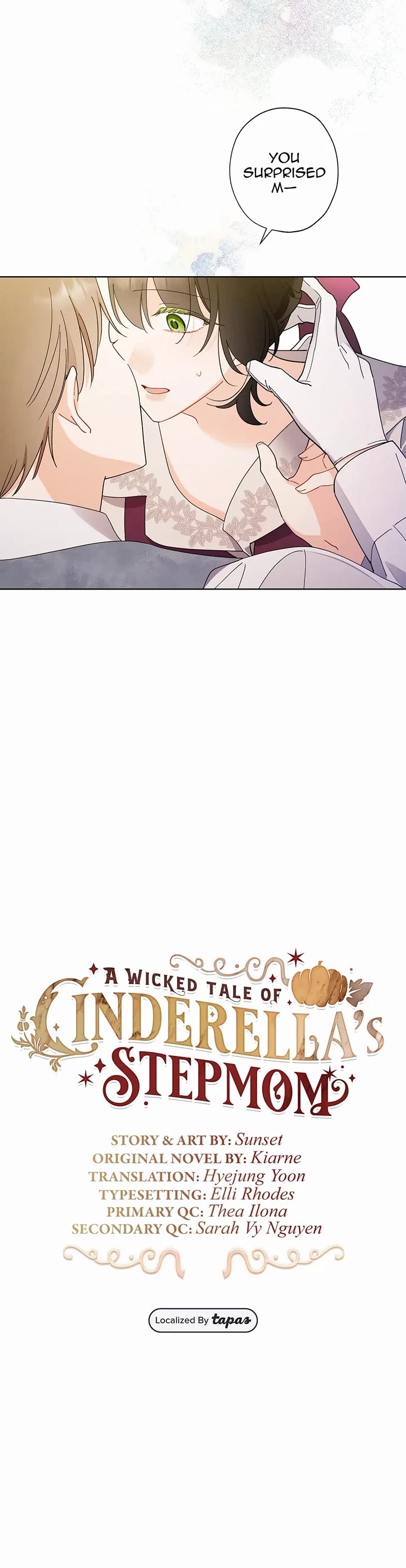 A Wicked Tale of Cinderella's Stepmom Chapter 115 page 9 - Chapter 115: My Makeup Will Smudge