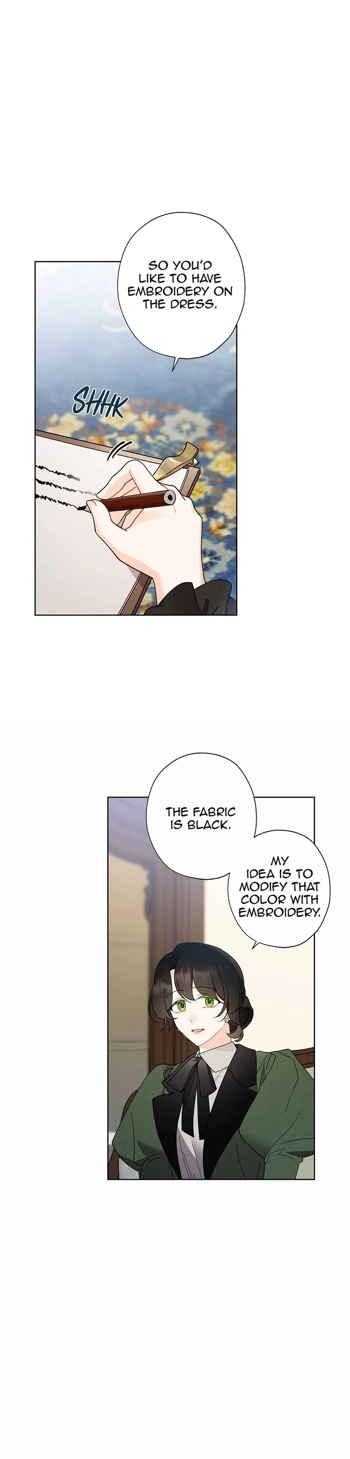 A Wicked Tale of Cinderella's Stepmom Chapter 116 page 1 - Chapter 116: An Embroidered Story