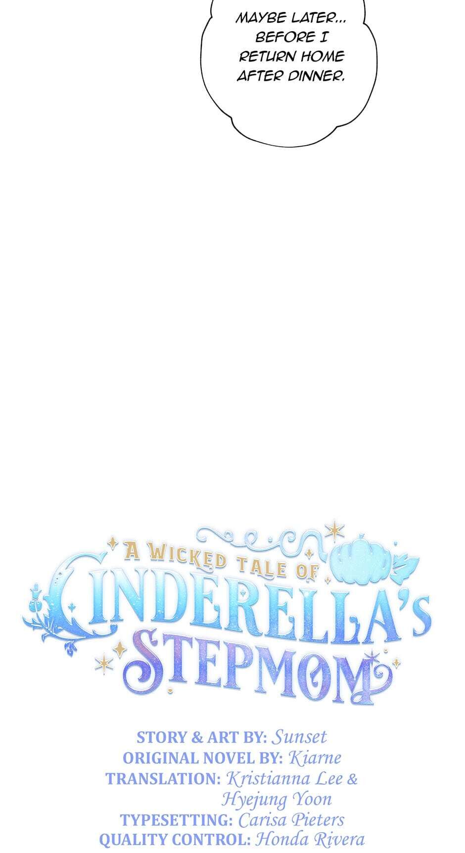 A Wicked Tale of Cinderella's Stepmom Chapter 5 page 3 - Chapter 5: So We Meet Again
