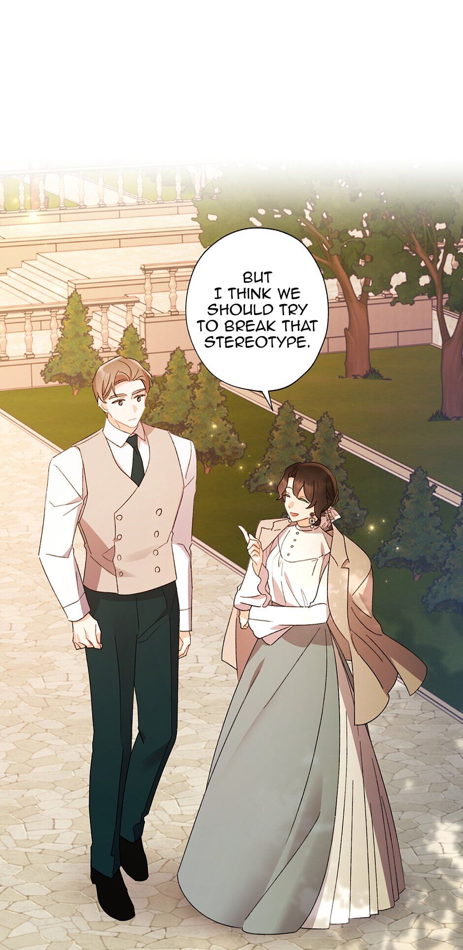 A Wicked Tale of Cinderella's Stepmom Chapter 57 page 1 - Chapter 57: Speak Of The Devil
